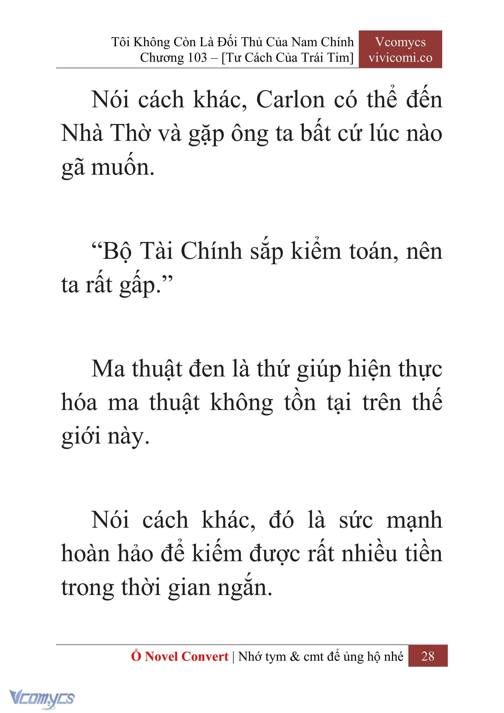 [Novel] Tôi Không Còn Là Đối Thủ Của Nam Chính Chapter  103 - 30