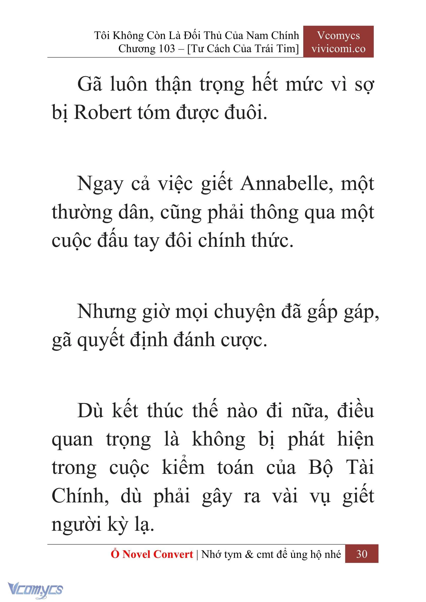 [Novel] Tôi Không Còn Là Đối Thủ Của Nam Chính Chapter  103 - 32