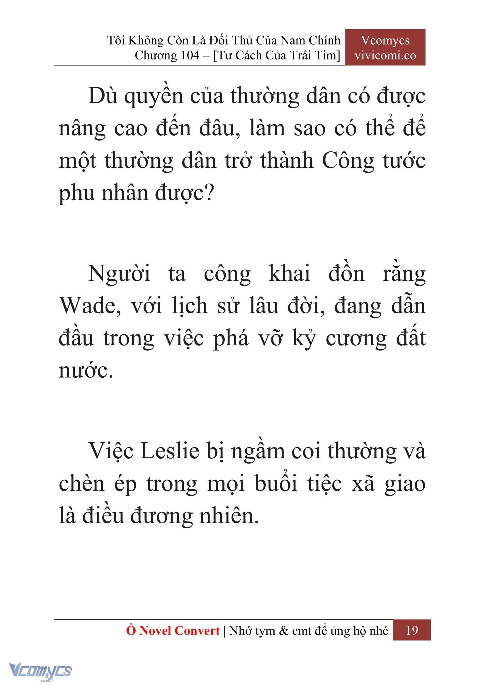 [Novel] Tôi Không Còn Là Đối Thủ Của Nam Chính Chapter  104 - 21