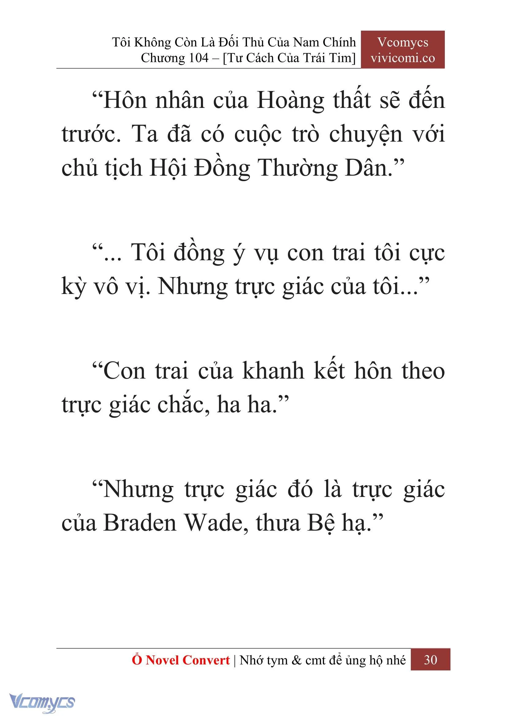 [Novel] Tôi Không Còn Là Đối Thủ Của Nam Chính Chapter  104 - 32