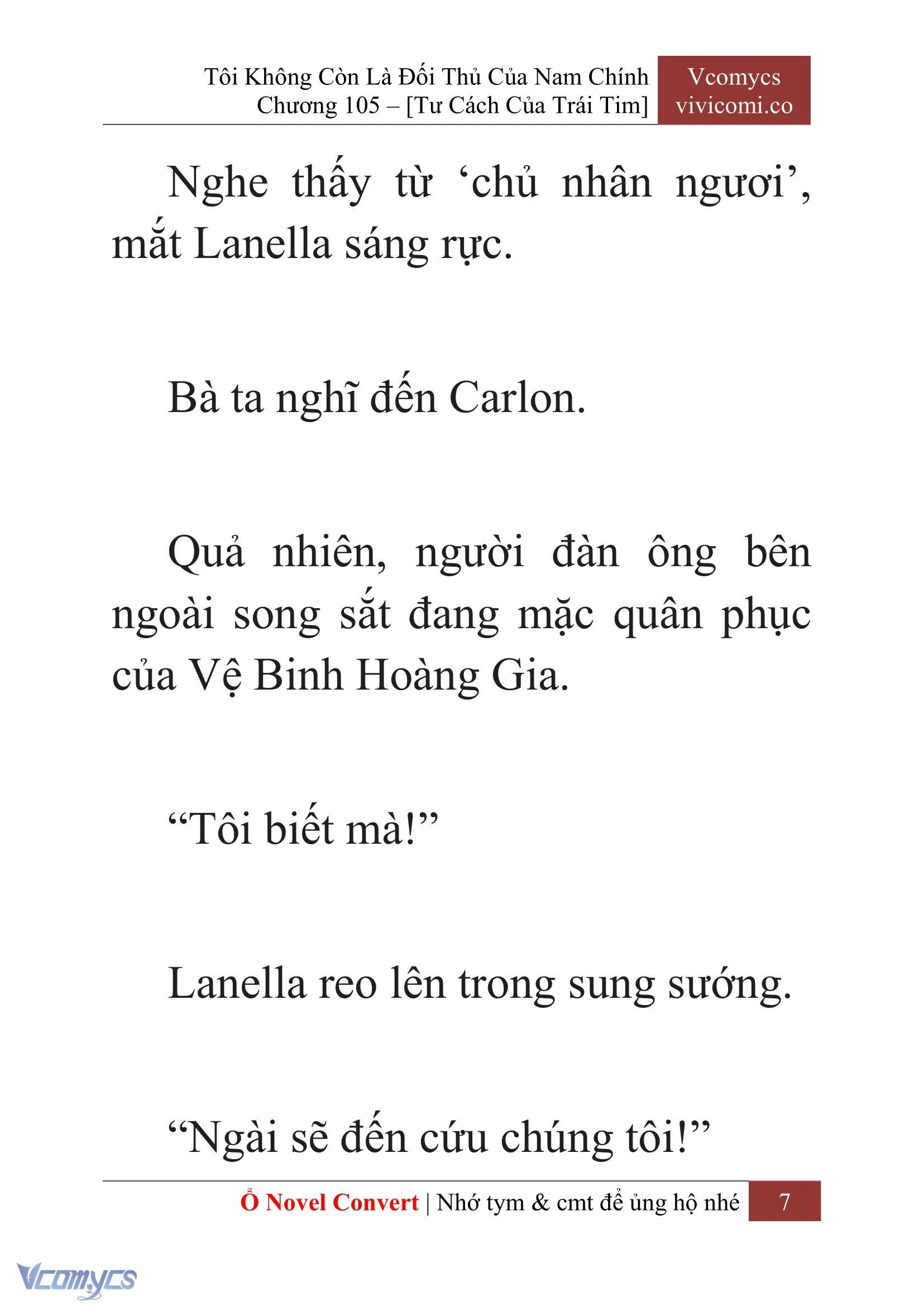 [Novel] Tôi Không Còn Là Đối Thủ Của Nam Chính Chapter  105 - 9