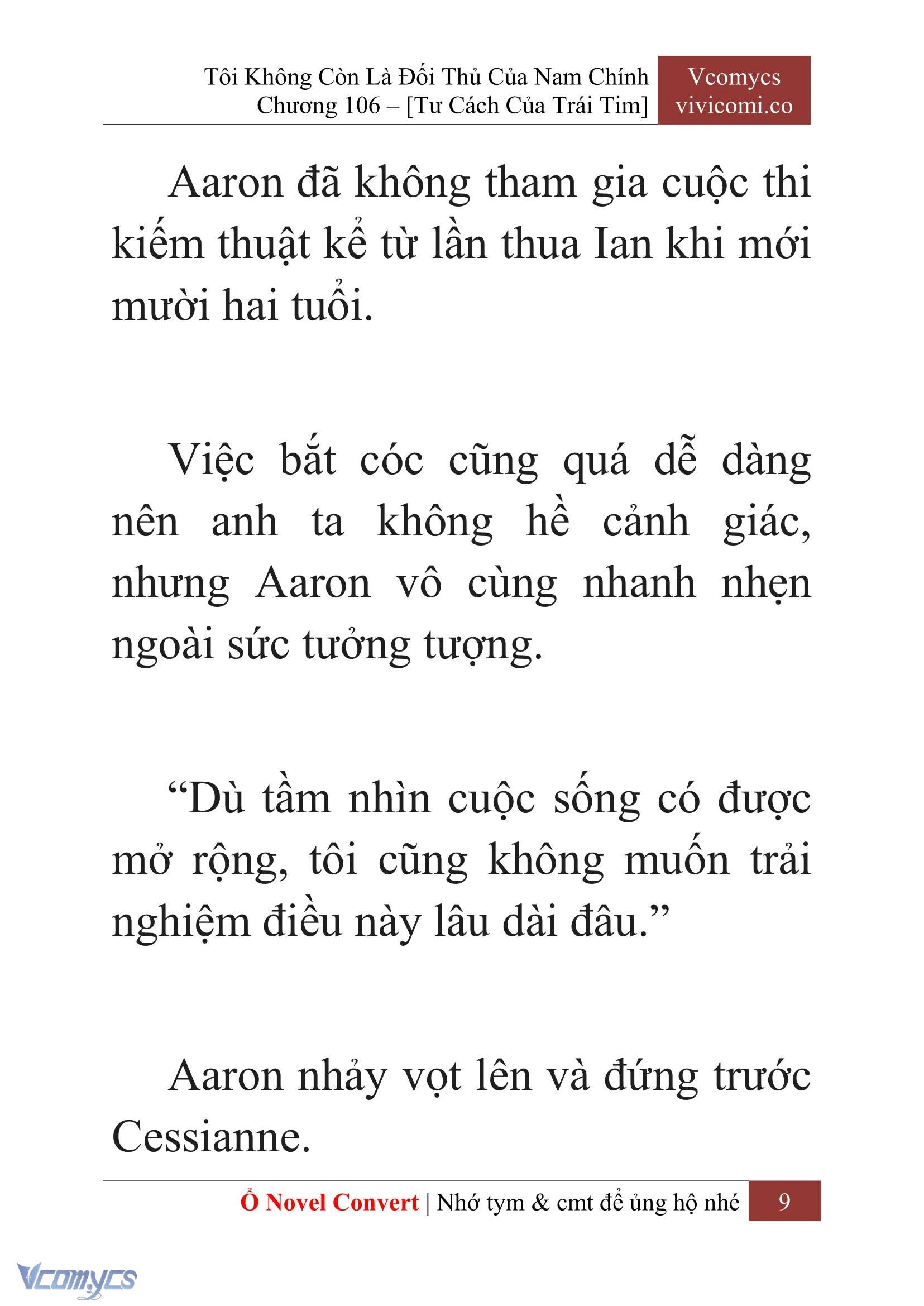 [Novel] Tôi Không Còn Là Đối Thủ Của Nam Chính Chapter  106 - 11