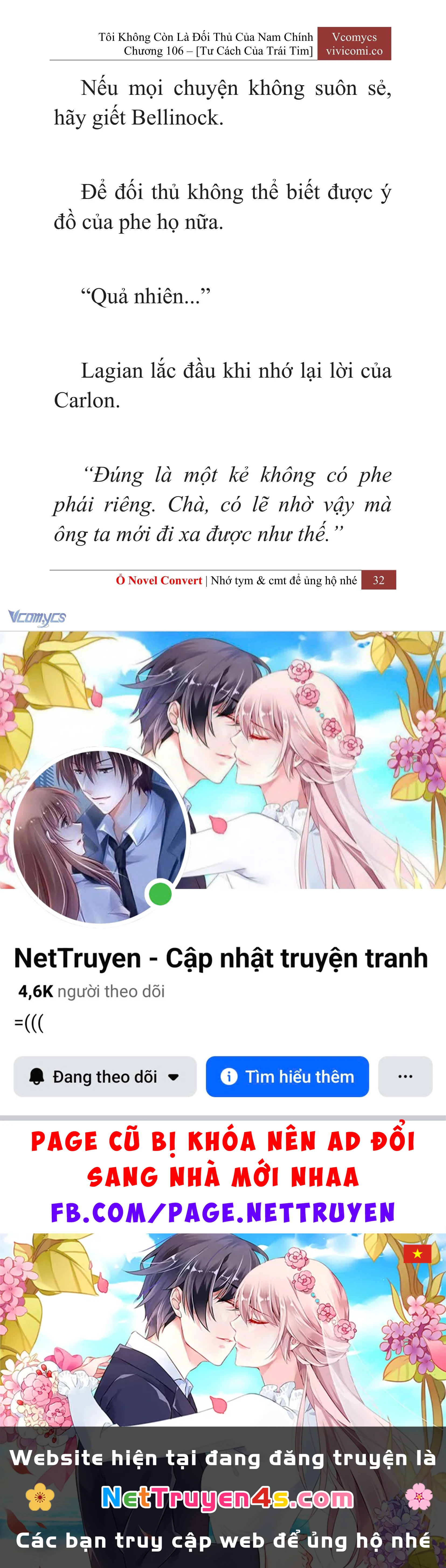 [Novel] Tôi Không Còn Là Đối Thủ Của Nam Chính Chapter  106 - 34