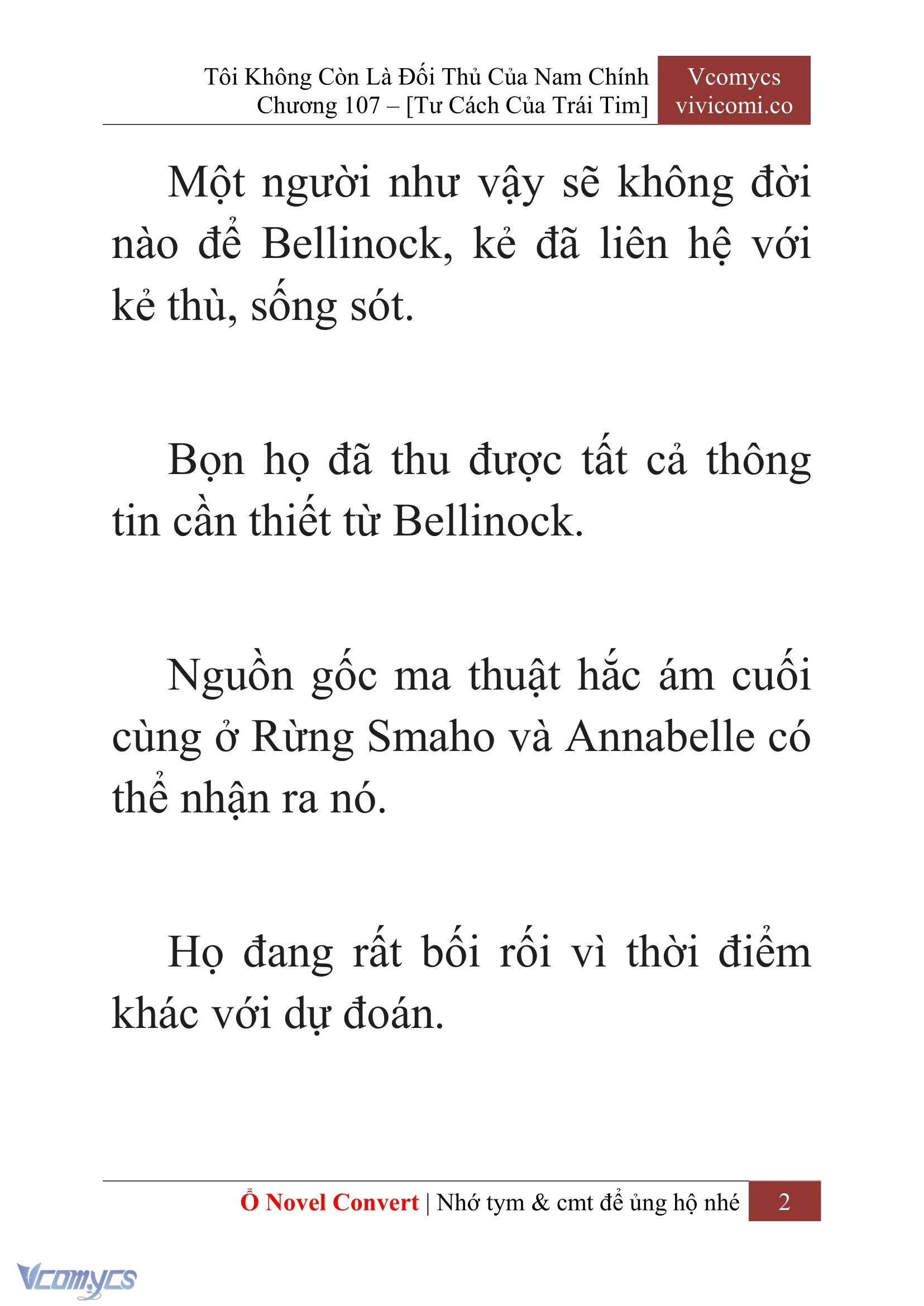 [Novel] Tôi Không Còn Là Đối Thủ Của Nam Chính Chapter  107 - 4