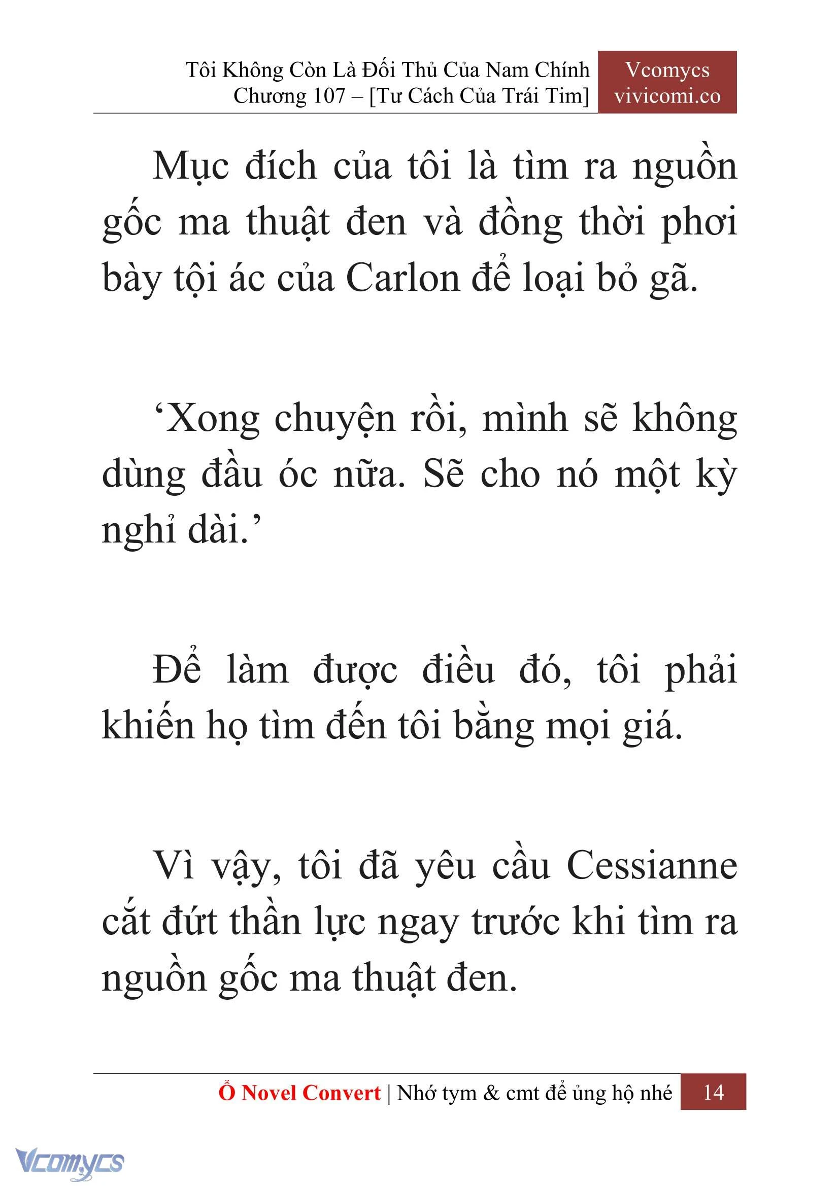 [Novel] Tôi Không Còn Là Đối Thủ Của Nam Chính Chapter  107 - 16