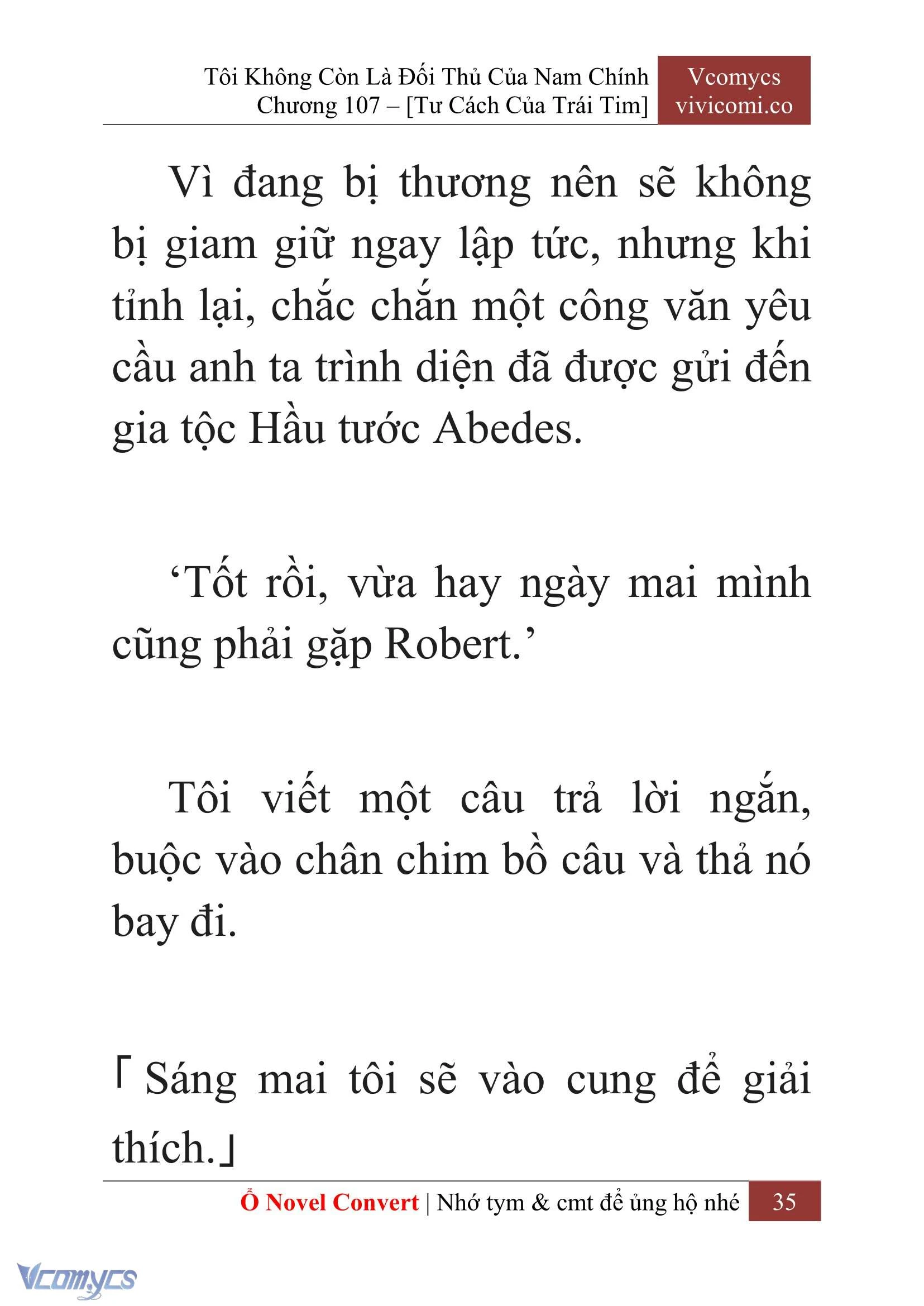 [Novel] Tôi Không Còn Là Đối Thủ Của Nam Chính Chapter  107 - 37