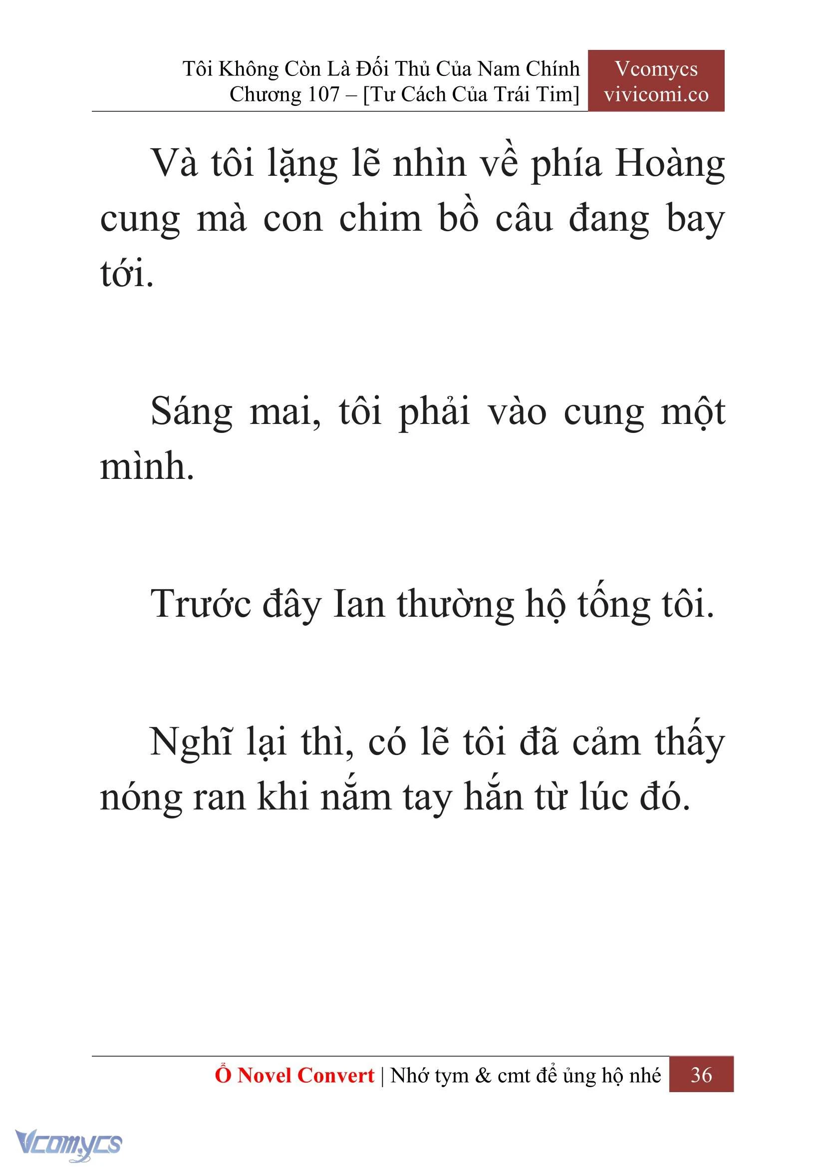 [Novel] Tôi Không Còn Là Đối Thủ Của Nam Chính Chapter  107 - 38