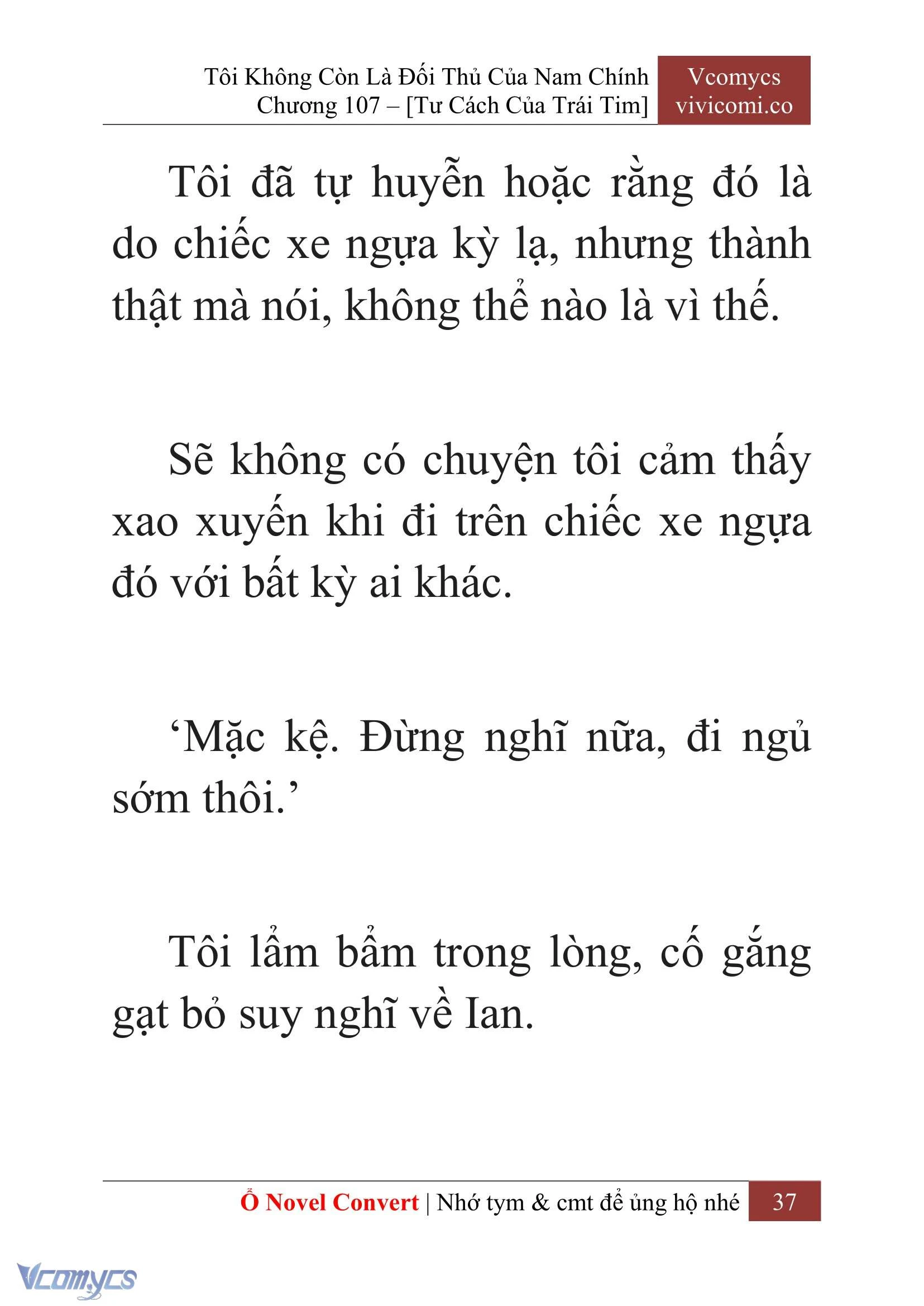 [Novel] Tôi Không Còn Là Đối Thủ Của Nam Chính Chapter  107 - 39