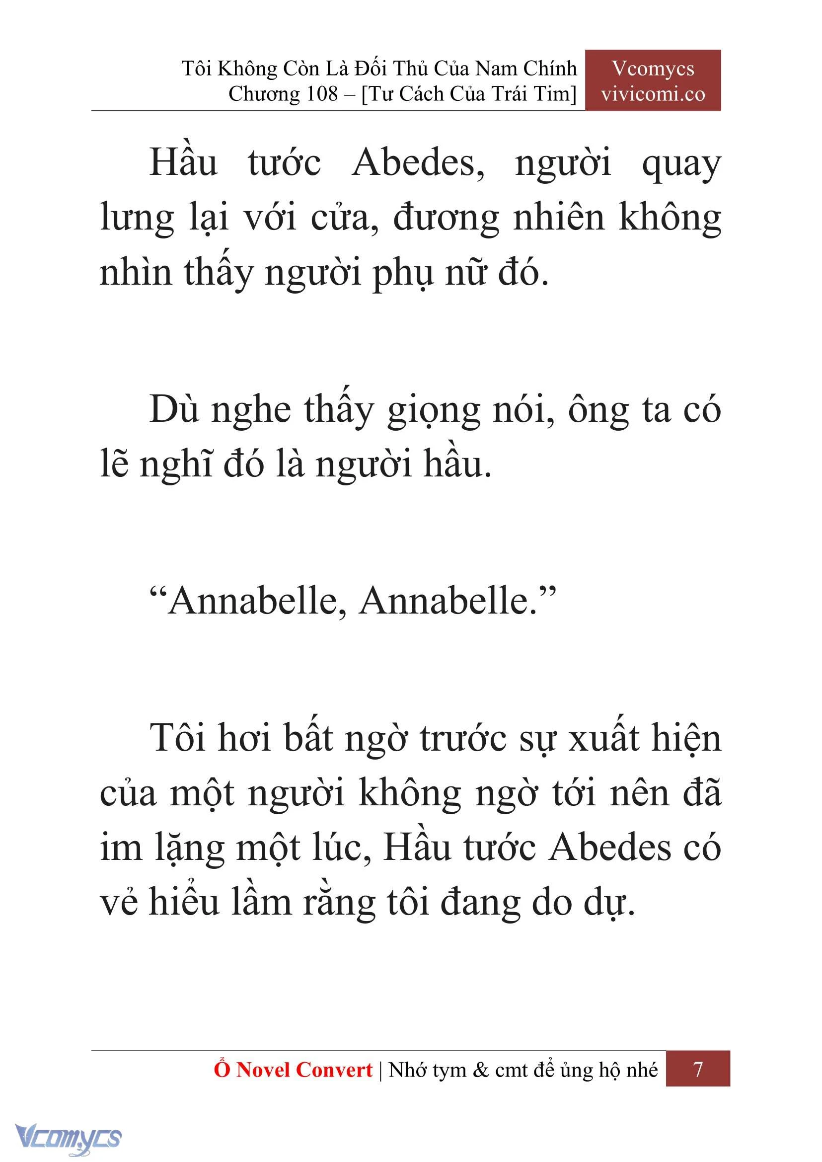 [Novel] Tôi Không Còn Là Đối Thủ Của Nam Chính Chapter  108 - 9