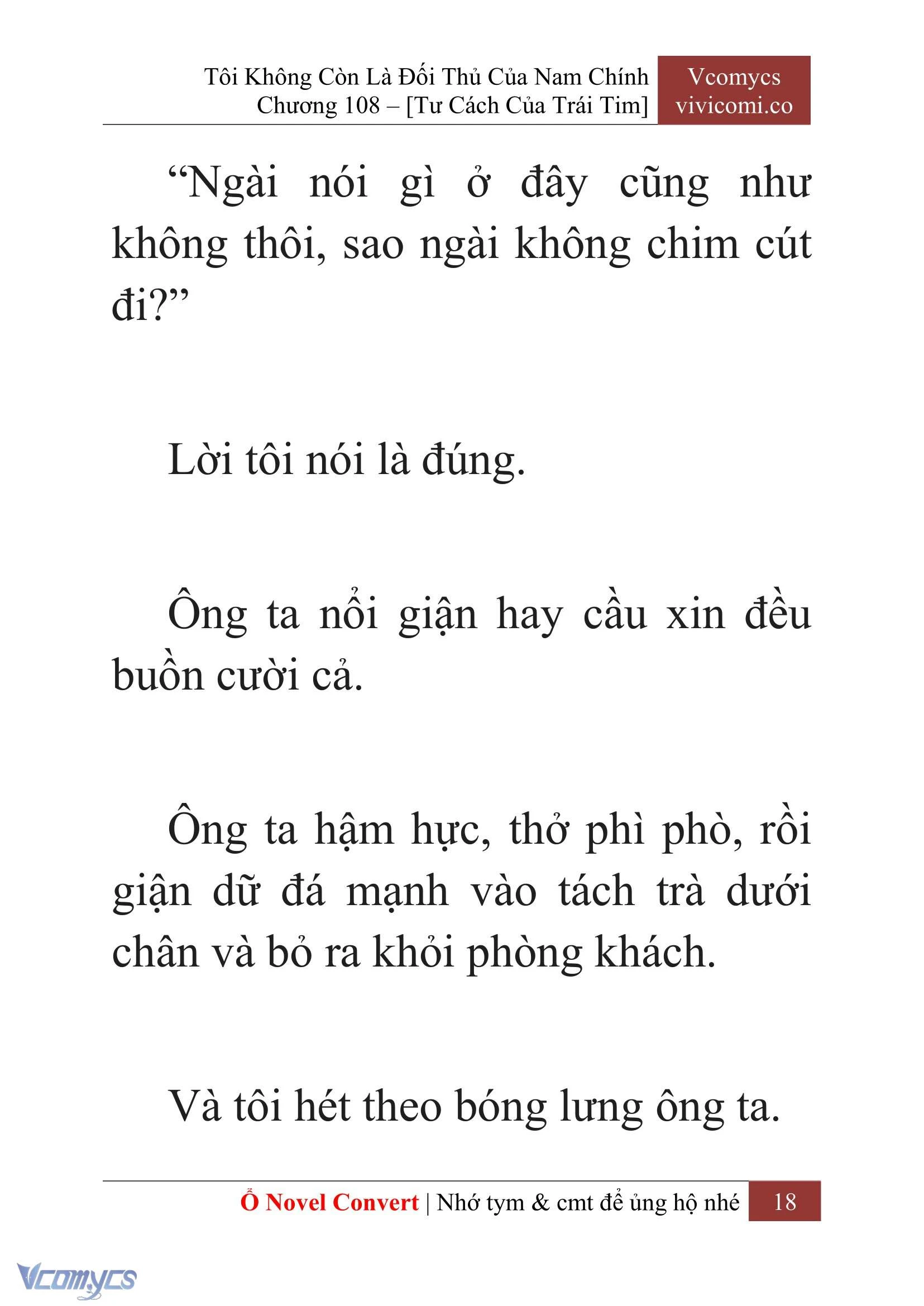 [Novel] Tôi Không Còn Là Đối Thủ Của Nam Chính Chapter  108 - 20