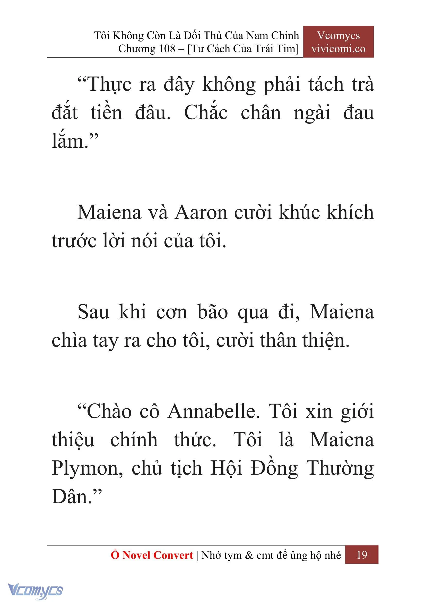[Novel] Tôi Không Còn Là Đối Thủ Của Nam Chính Chapter  108 - 21