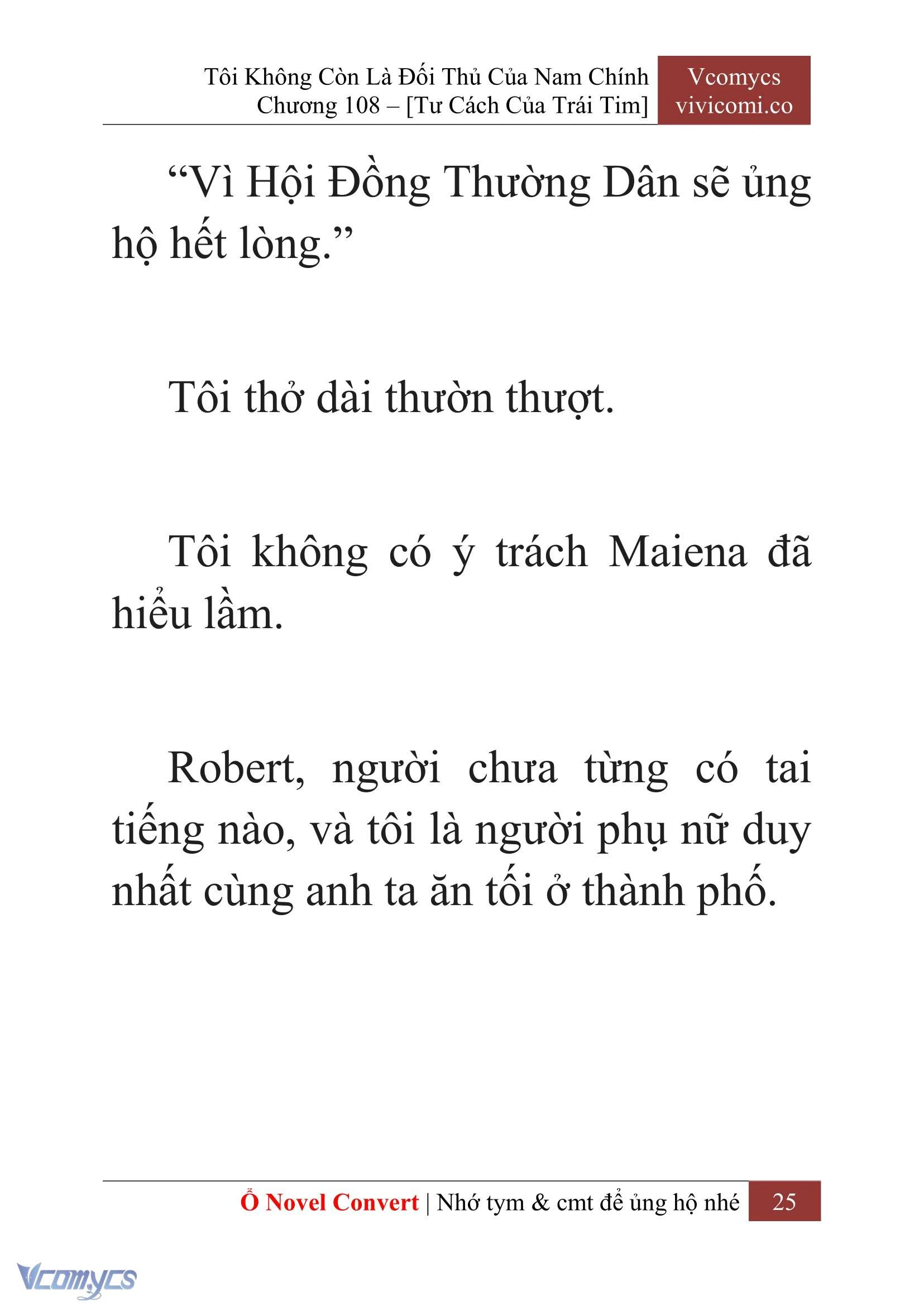 [Novel] Tôi Không Còn Là Đối Thủ Của Nam Chính Chapter  108 - 27