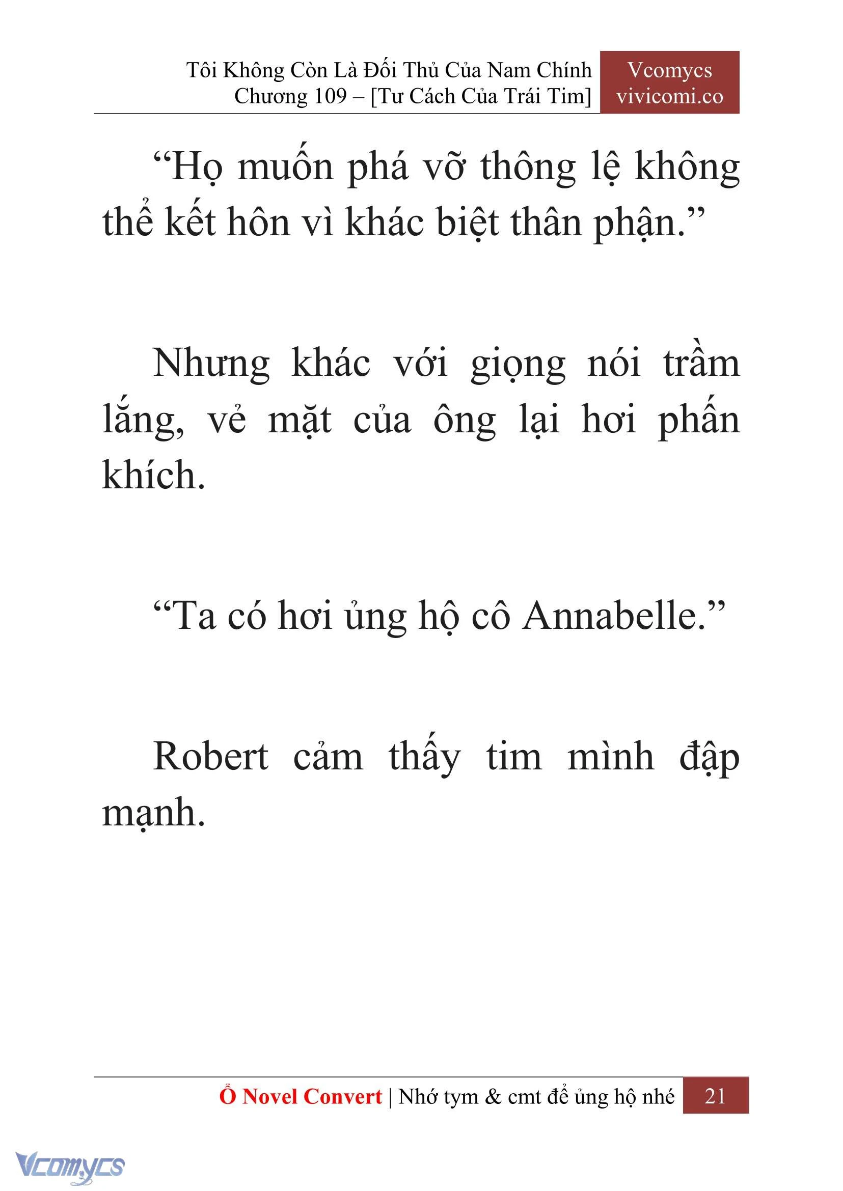 [Novel] Tôi Không Còn Là Đối Thủ Của Nam Chính Chapter  109 - 23