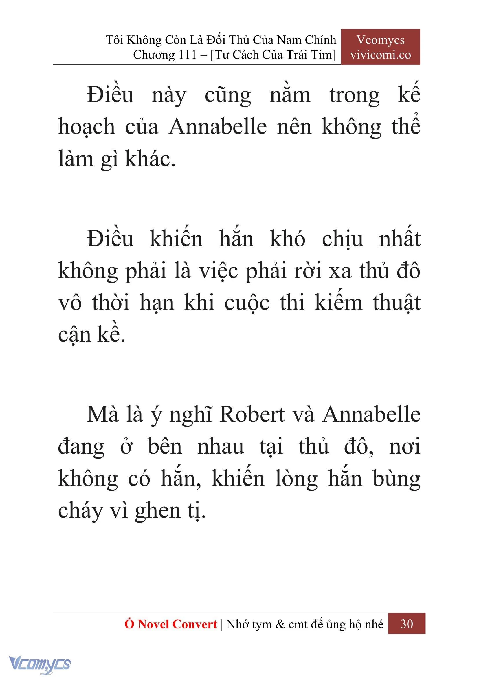 [Novel] Tôi Không Còn Là Đối Thủ Của Nam Chính Chapter  111 - 32