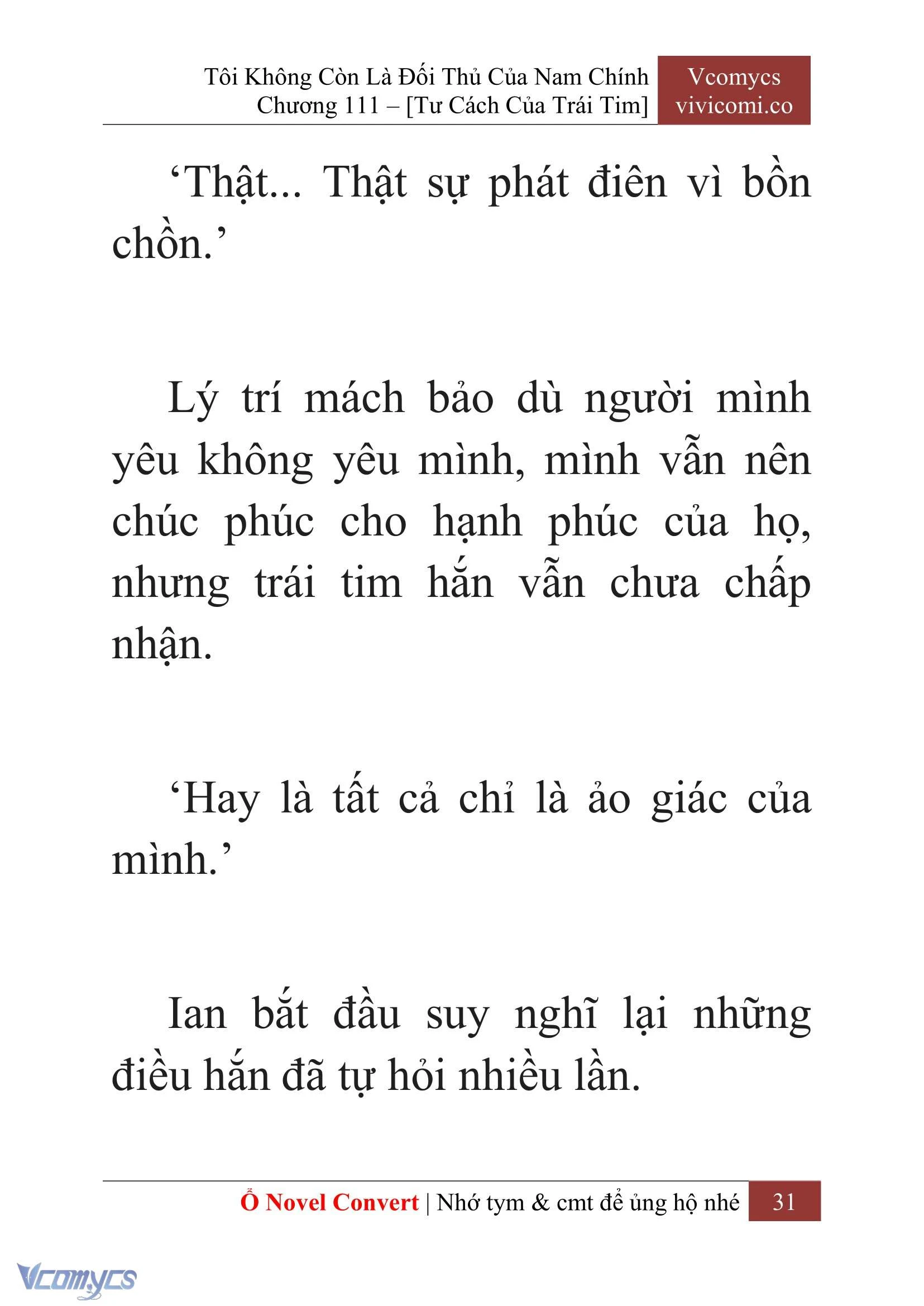 [Novel] Tôi Không Còn Là Đối Thủ Của Nam Chính Chapter  111 - 33
