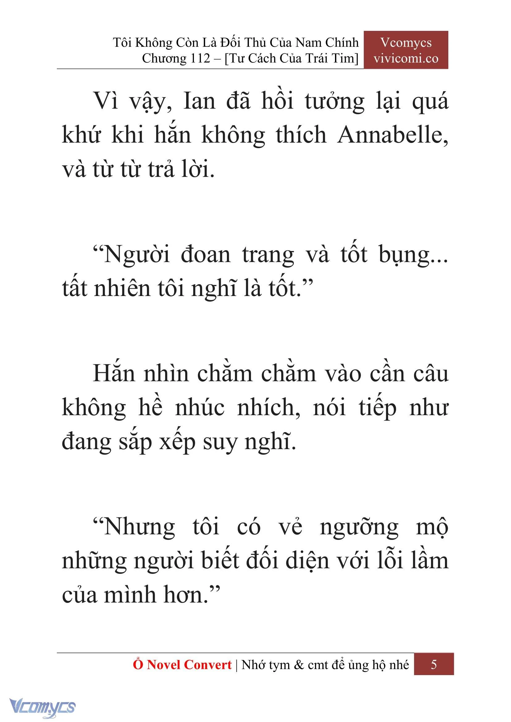 [Novel] Tôi Không Còn Là Đối Thủ Của Nam Chính Chapter  112 - 7