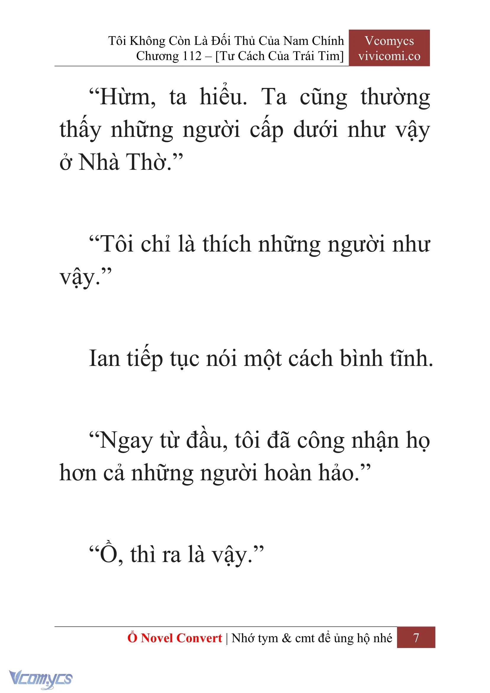 [Novel] Tôi Không Còn Là Đối Thủ Của Nam Chính Chapter  112 - 9