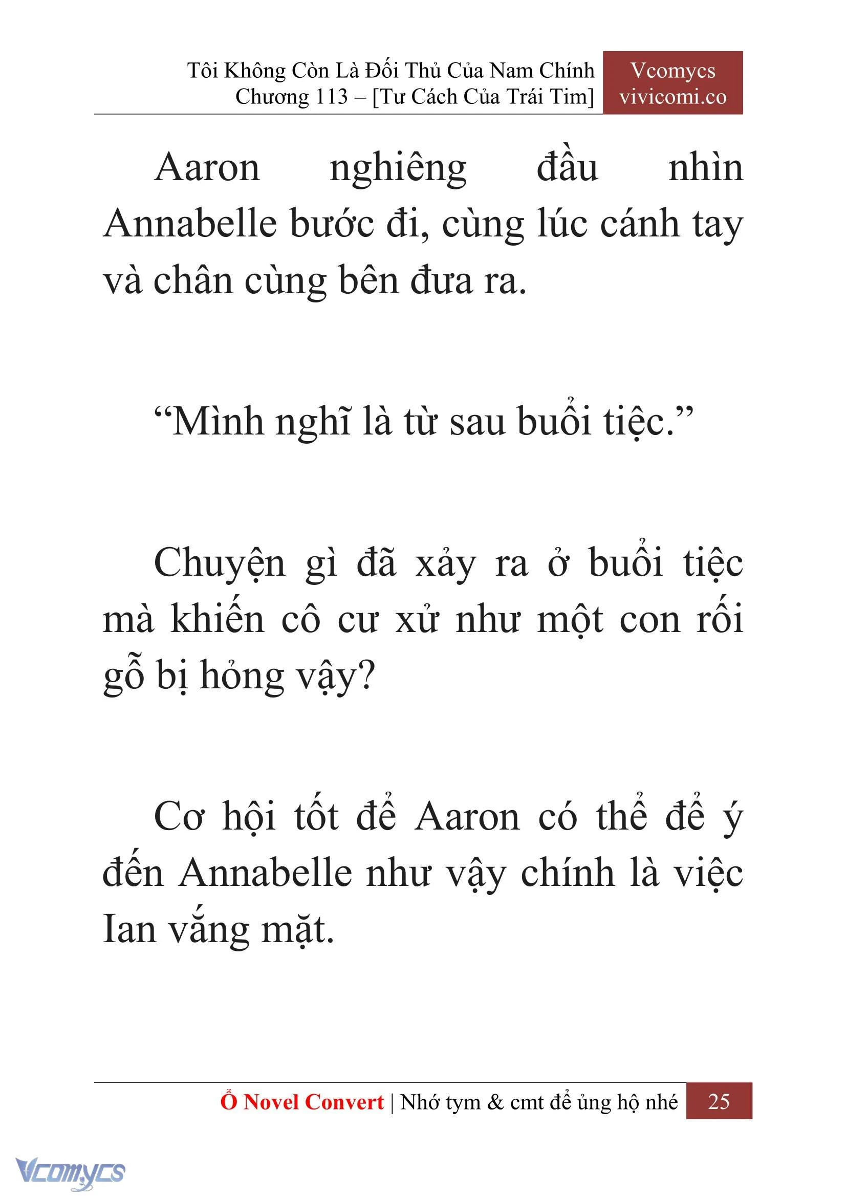 [Novel] Tôi Không Còn Là Đối Thủ Của Nam Chính Chapter  113 - 27