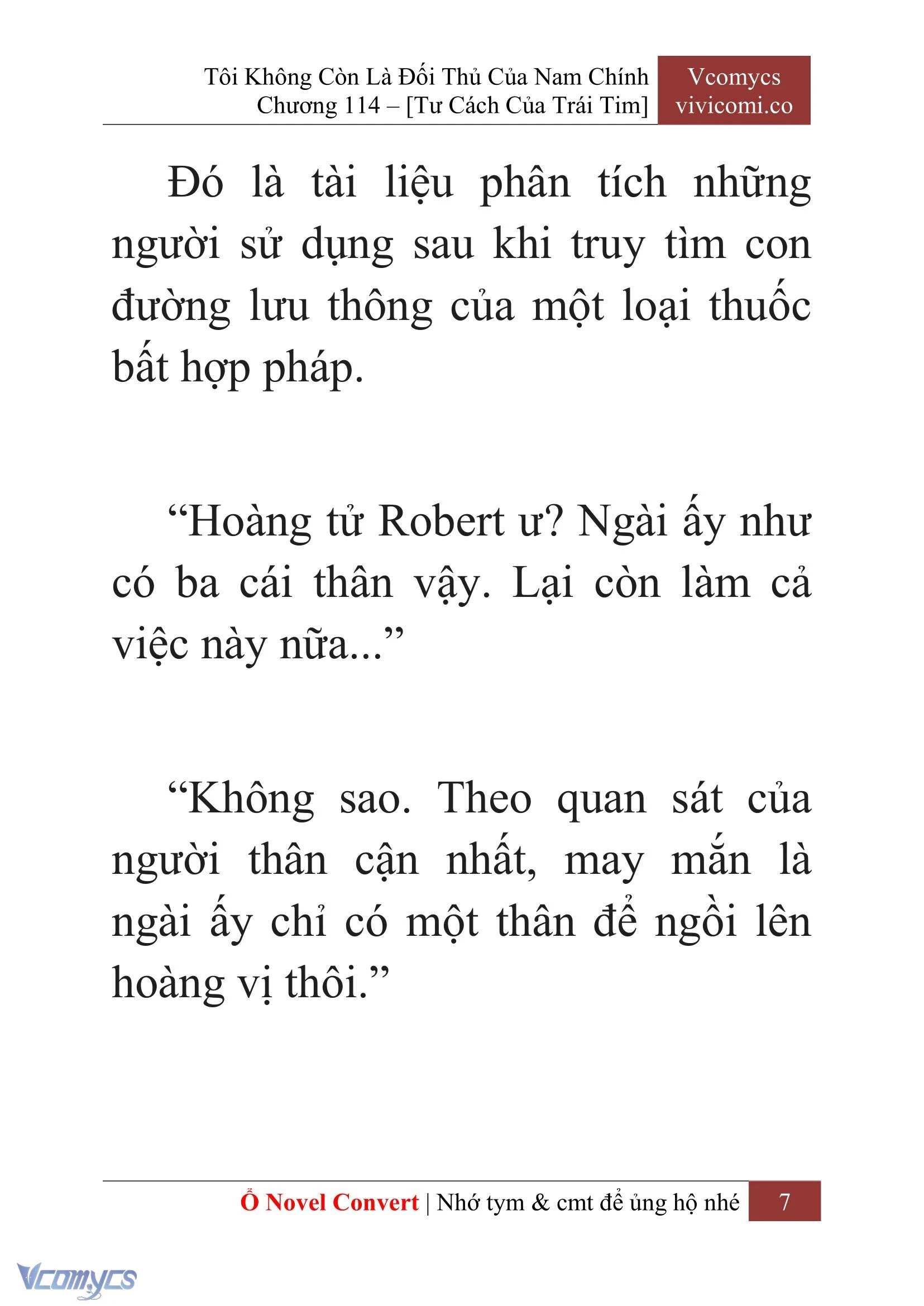 [Novel] Tôi Không Còn Là Đối Thủ Của Nam Chính Chapter  114 - 9