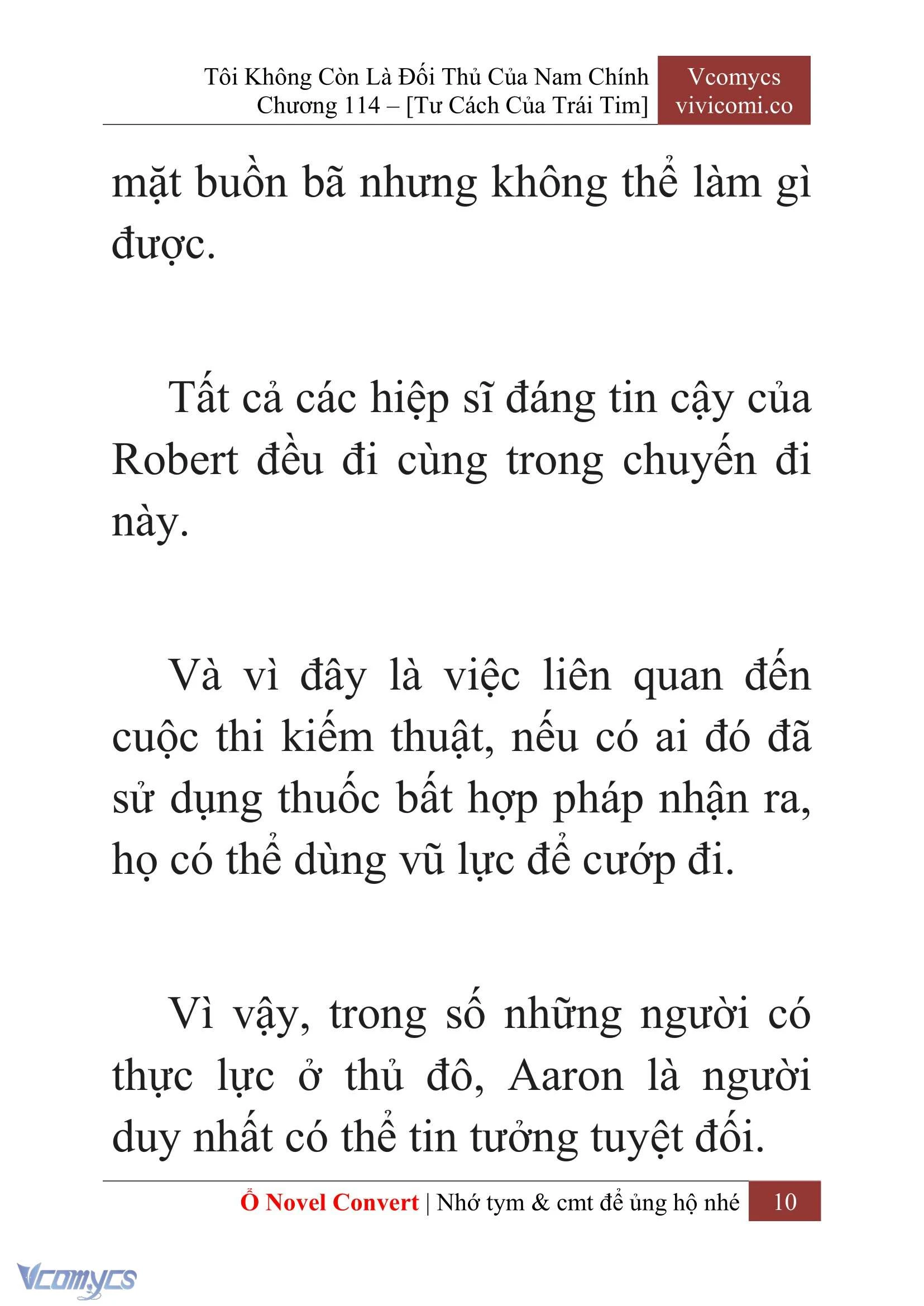 [Novel] Tôi Không Còn Là Đối Thủ Của Nam Chính Chapter  114 - 12