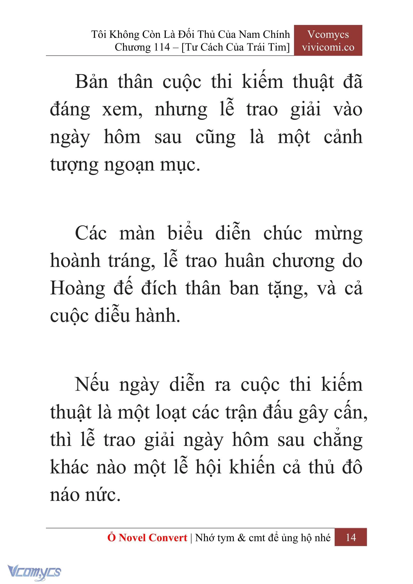 [Novel] Tôi Không Còn Là Đối Thủ Của Nam Chính Chapter  114 - 16
