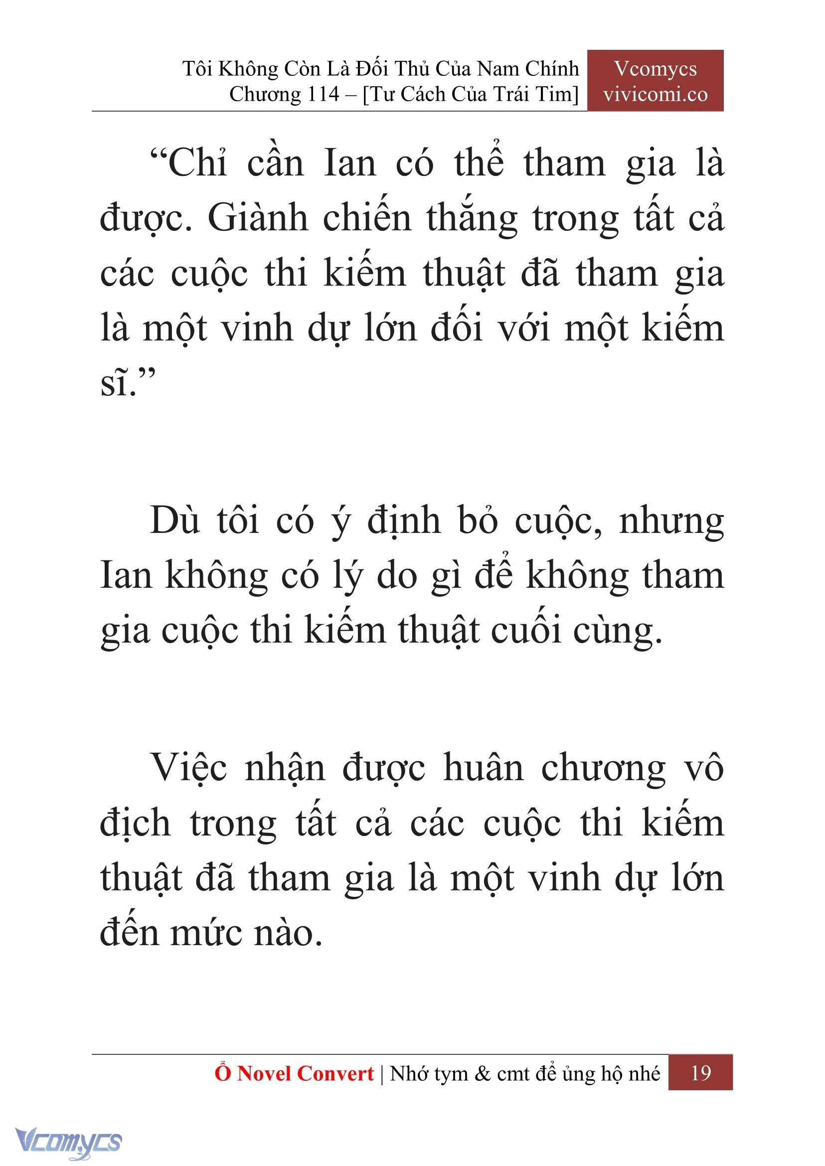 [Novel] Tôi Không Còn Là Đối Thủ Của Nam Chính Chapter  114 - 21