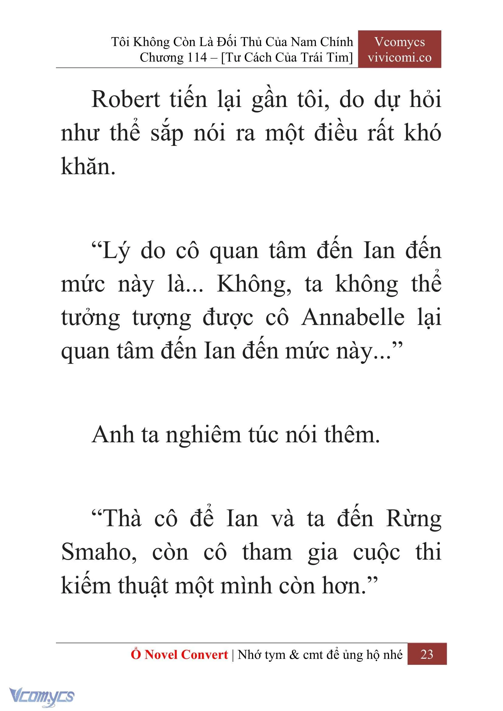 [Novel] Tôi Không Còn Là Đối Thủ Của Nam Chính Chapter  114 - 25