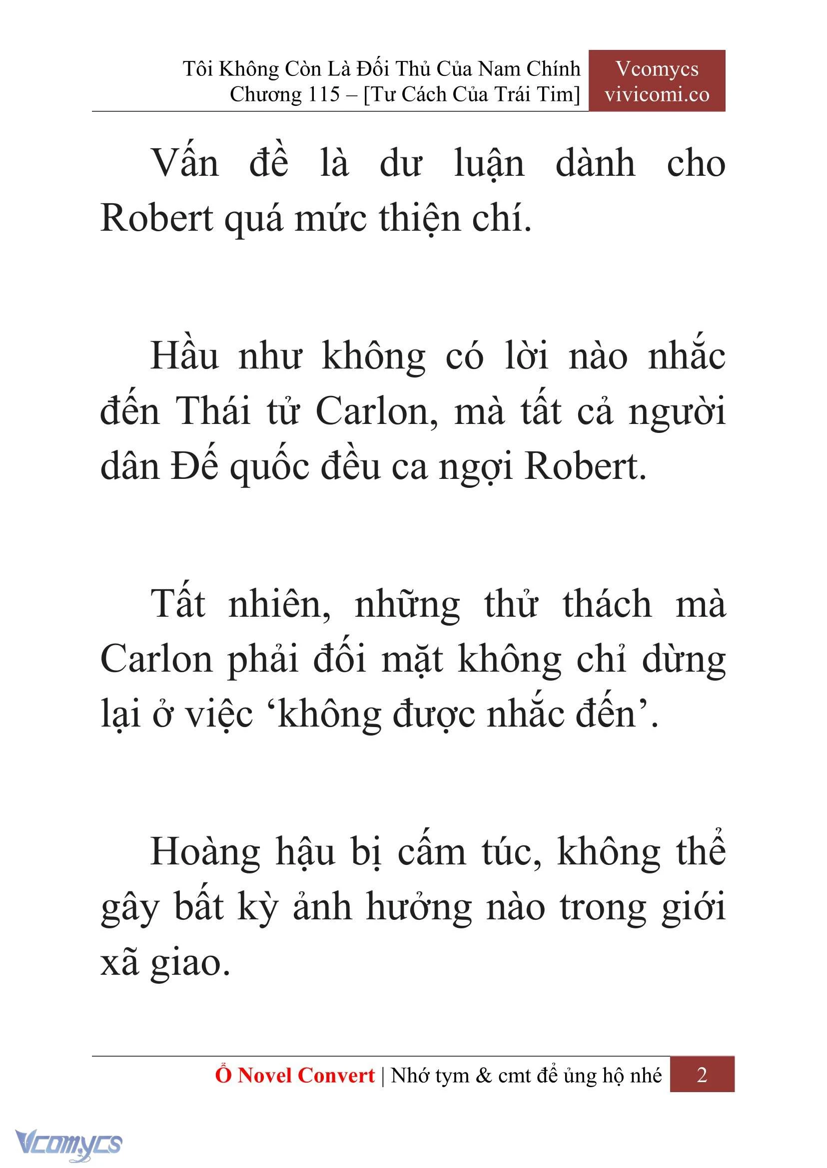[Novel] Tôi Không Còn Là Đối Thủ Của Nam Chính Chapter  115 - 4