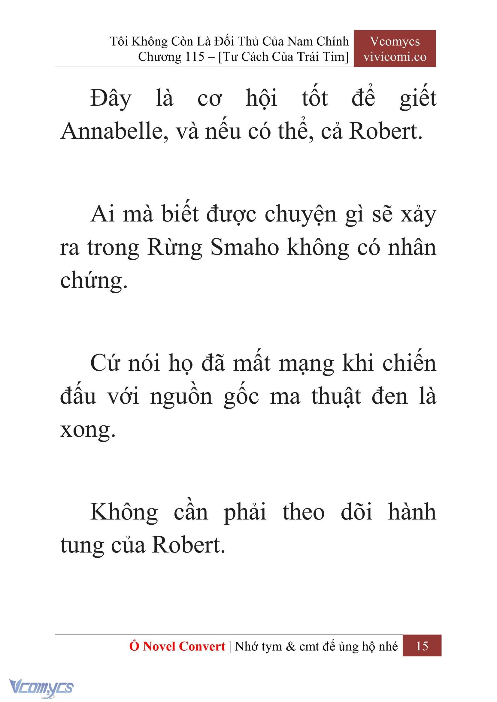 [Novel] Tôi Không Còn Là Đối Thủ Của Nam Chính Chapter  115 - 17
