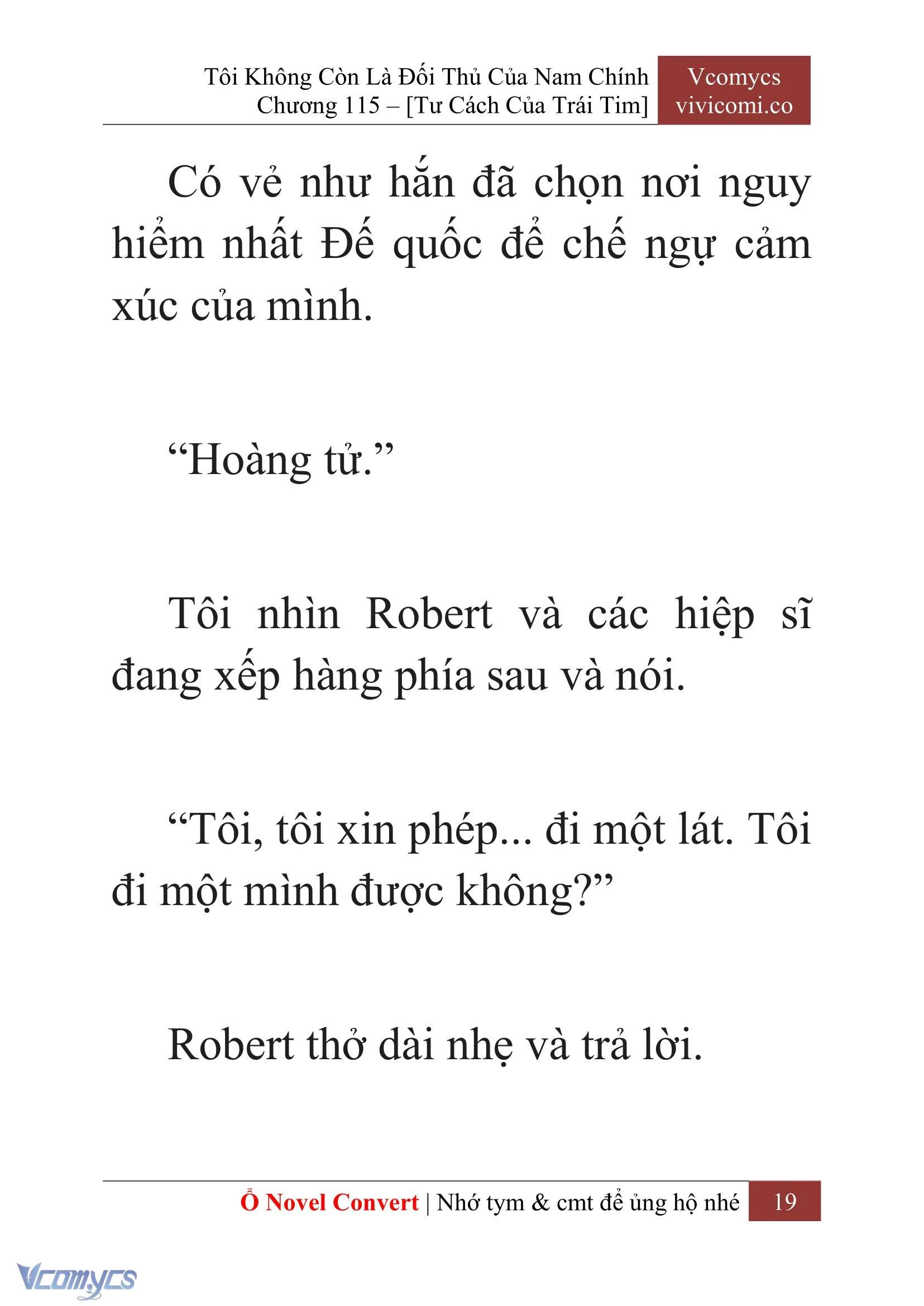 [Novel] Tôi Không Còn Là Đối Thủ Của Nam Chính Chapter  115 - 21