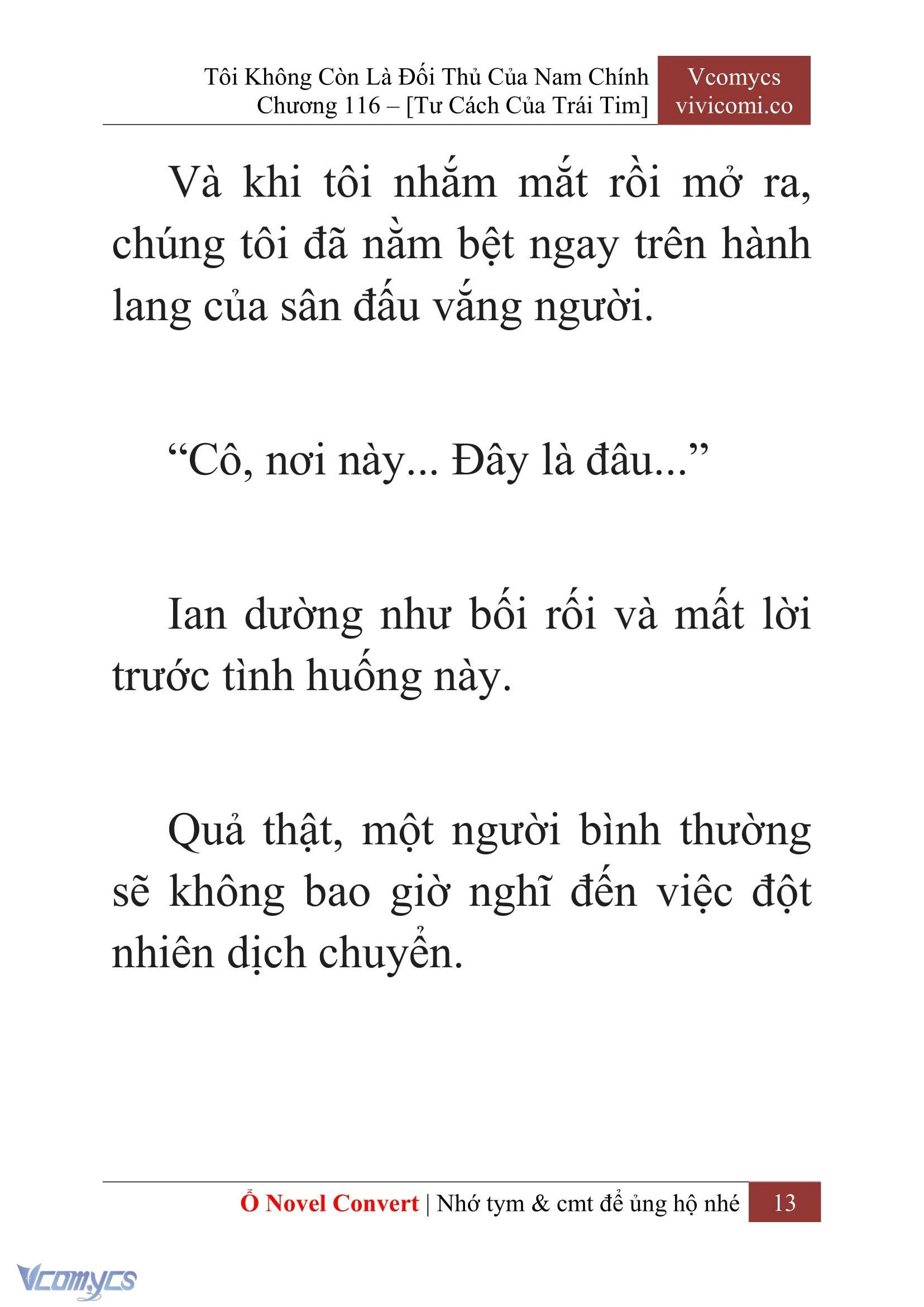 [Novel] Tôi Không Còn Là Đối Thủ Của Nam Chính Chapter  116 - 15