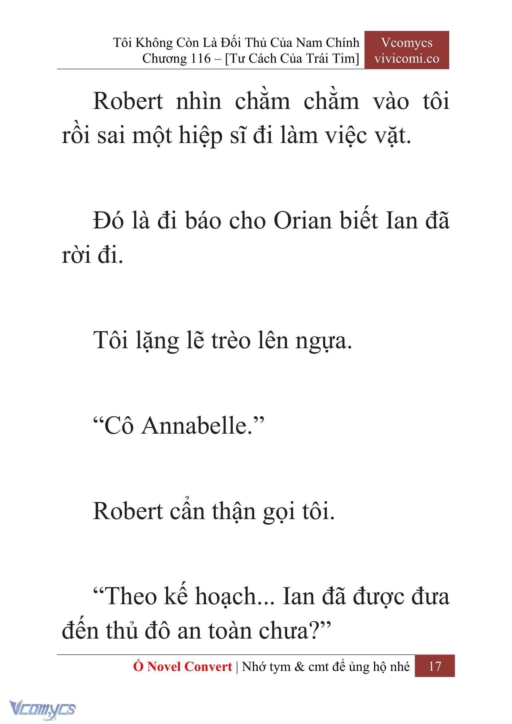 [Novel] Tôi Không Còn Là Đối Thủ Của Nam Chính Chapter  116 - 19