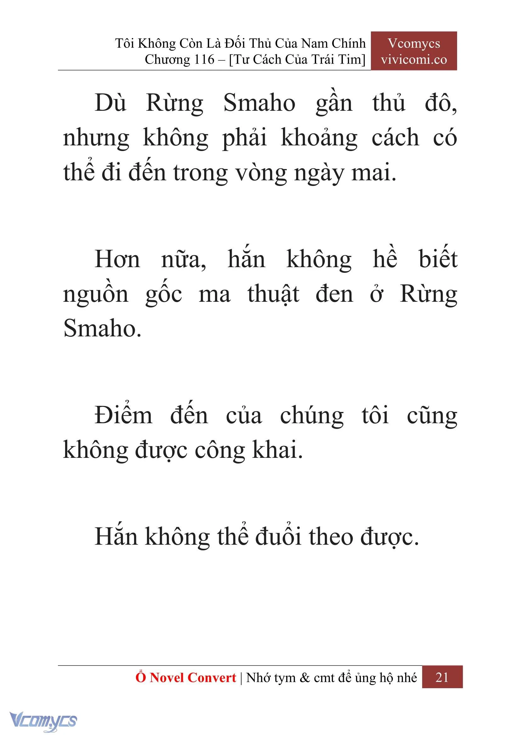[Novel] Tôi Không Còn Là Đối Thủ Của Nam Chính Chapter  116 - 23