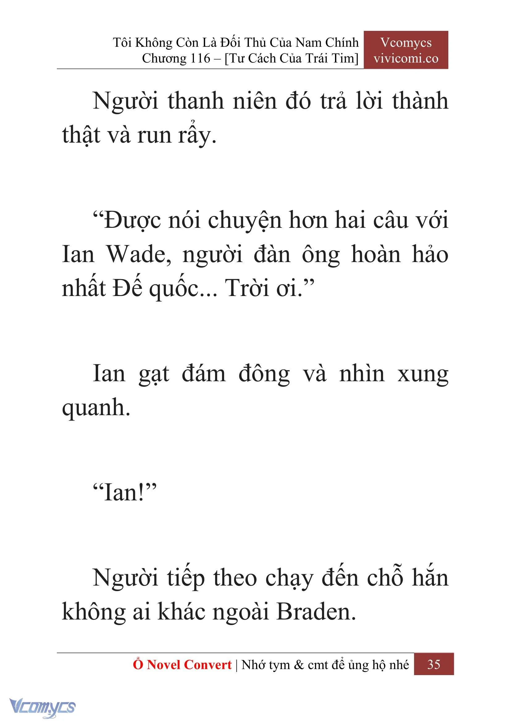 [Novel] Tôi Không Còn Là Đối Thủ Của Nam Chính Chapter  116 - 37