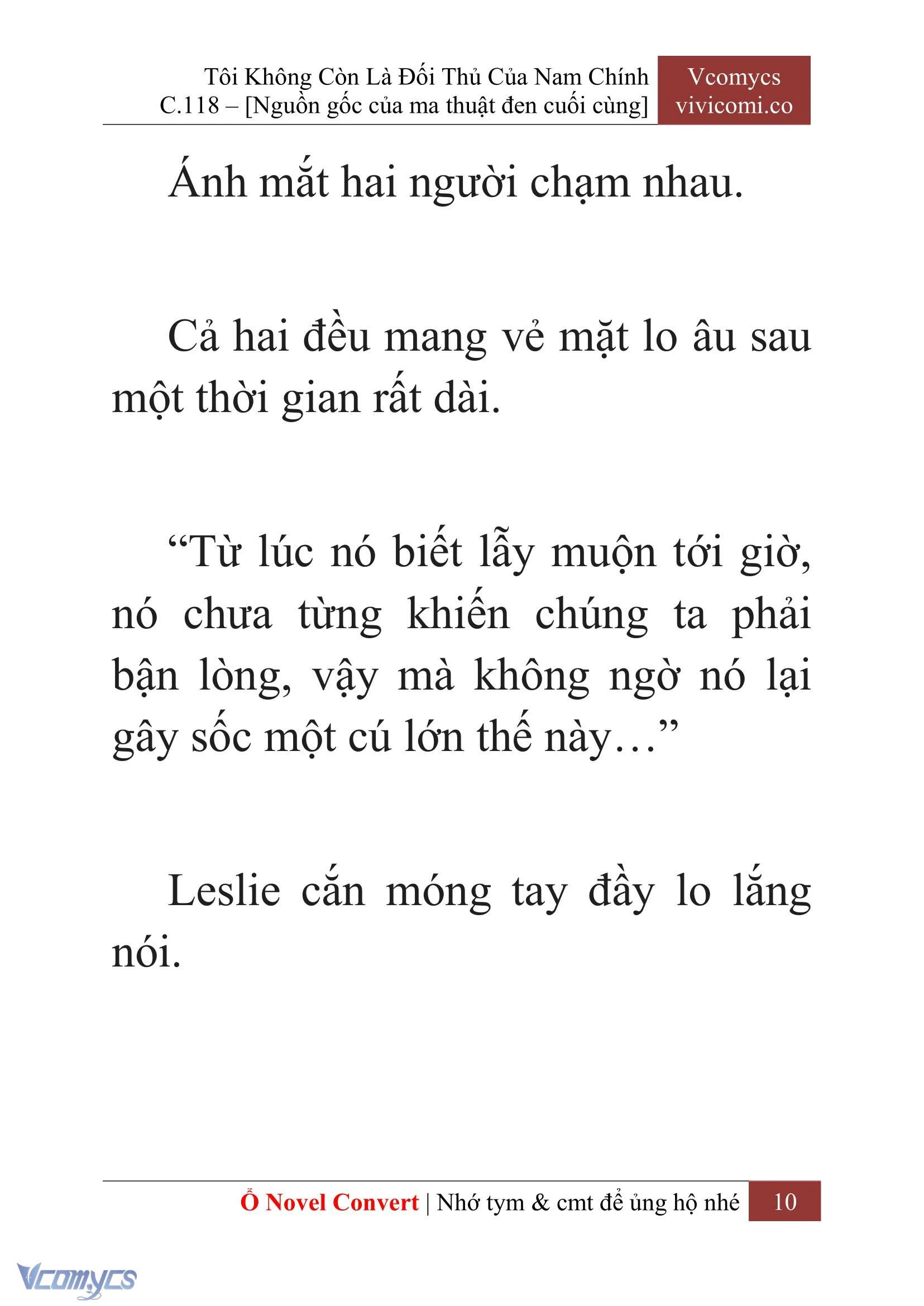 [Novel] Tôi Không Còn Là Đối Thủ Của Nam Chính Chapter  118 - 12