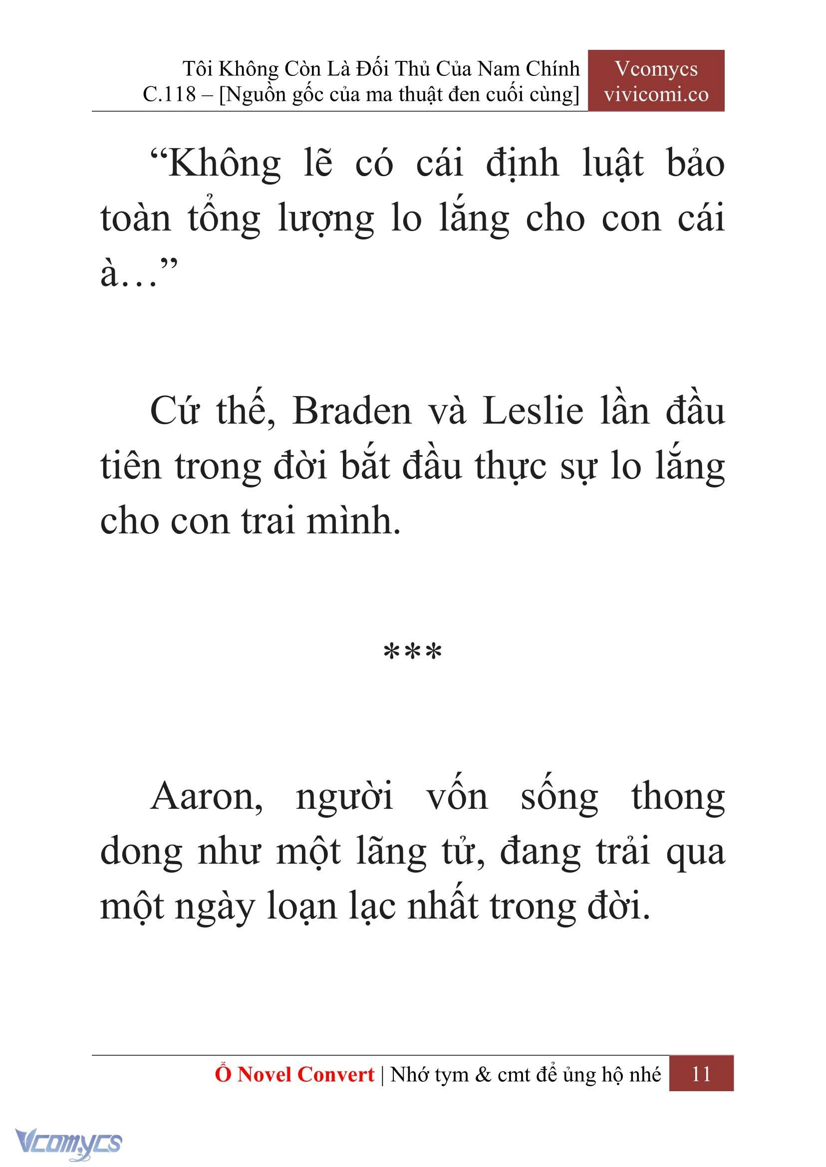 [Novel] Tôi Không Còn Là Đối Thủ Của Nam Chính Chapter  118 - 13