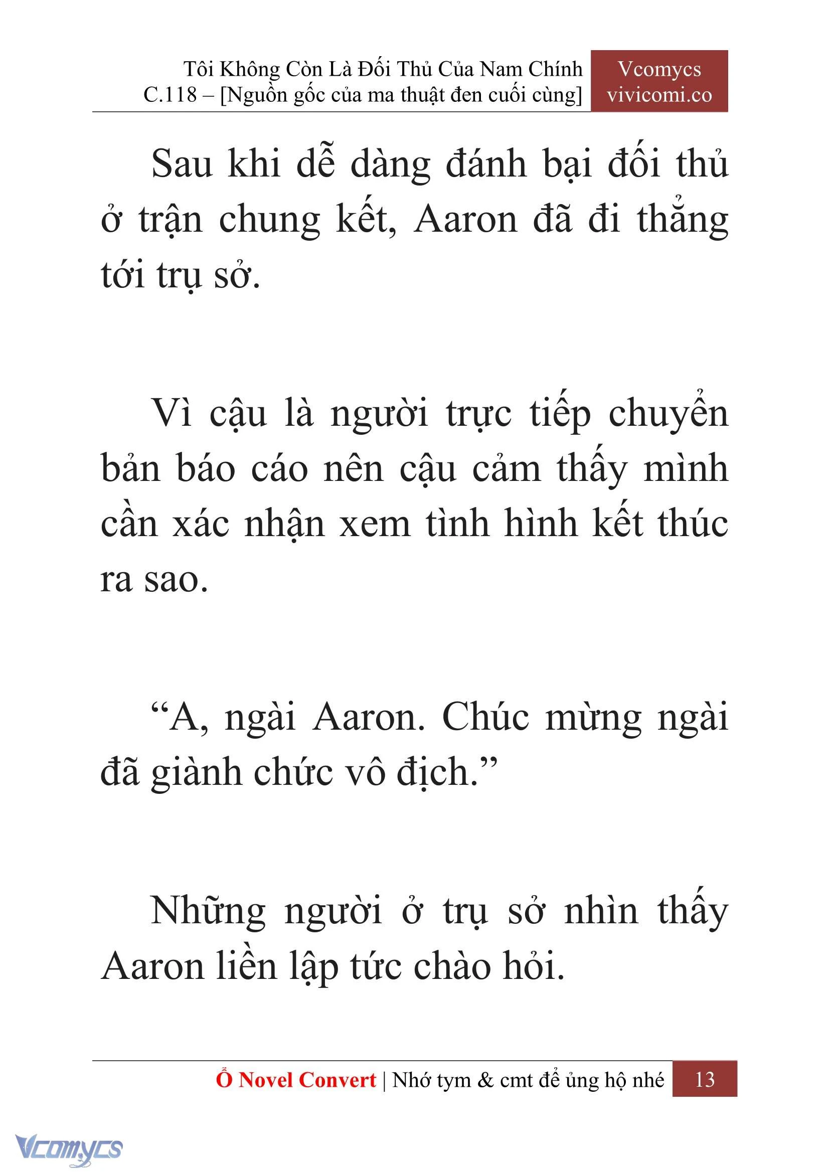 [Novel] Tôi Không Còn Là Đối Thủ Của Nam Chính Chapter  118 - 15