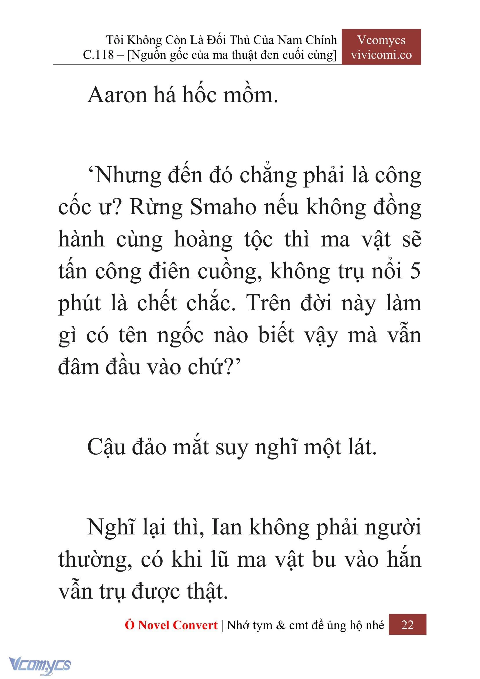 [Novel] Tôi Không Còn Là Đối Thủ Của Nam Chính Chapter  118 - 24