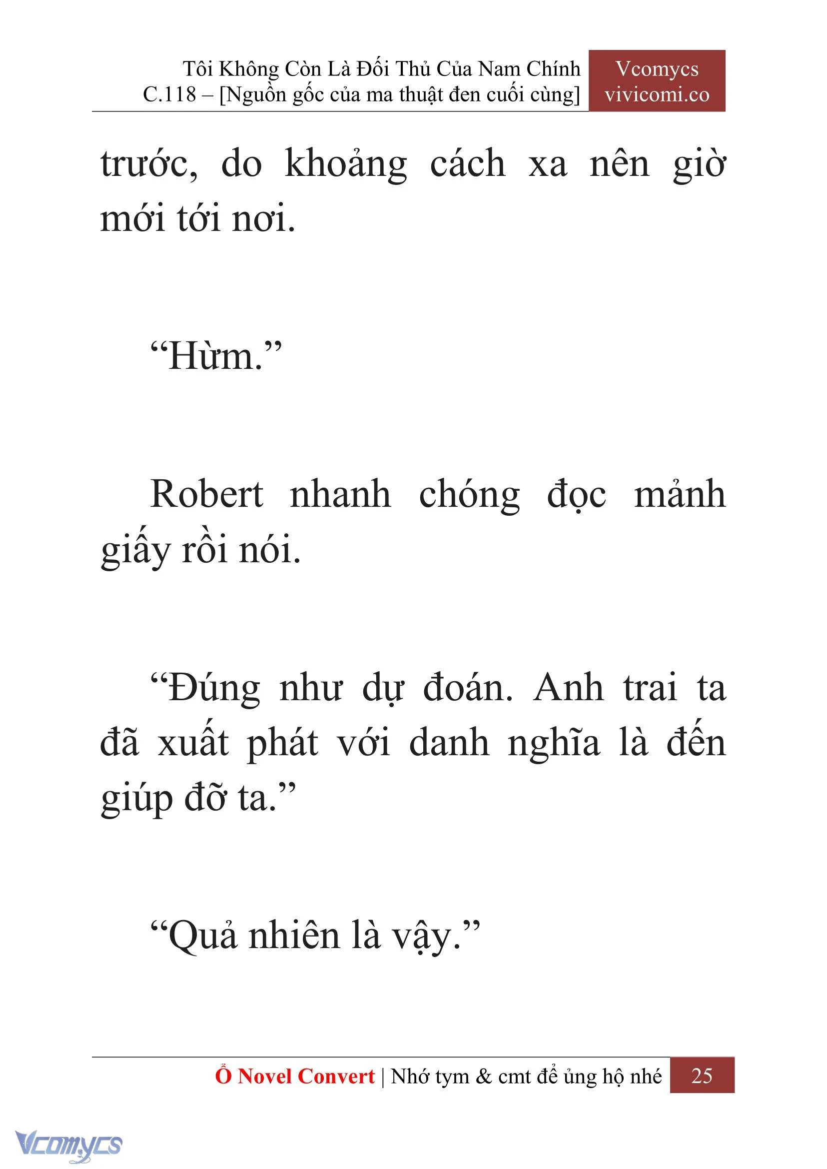 [Novel] Tôi Không Còn Là Đối Thủ Của Nam Chính Chapter  118 - 27
