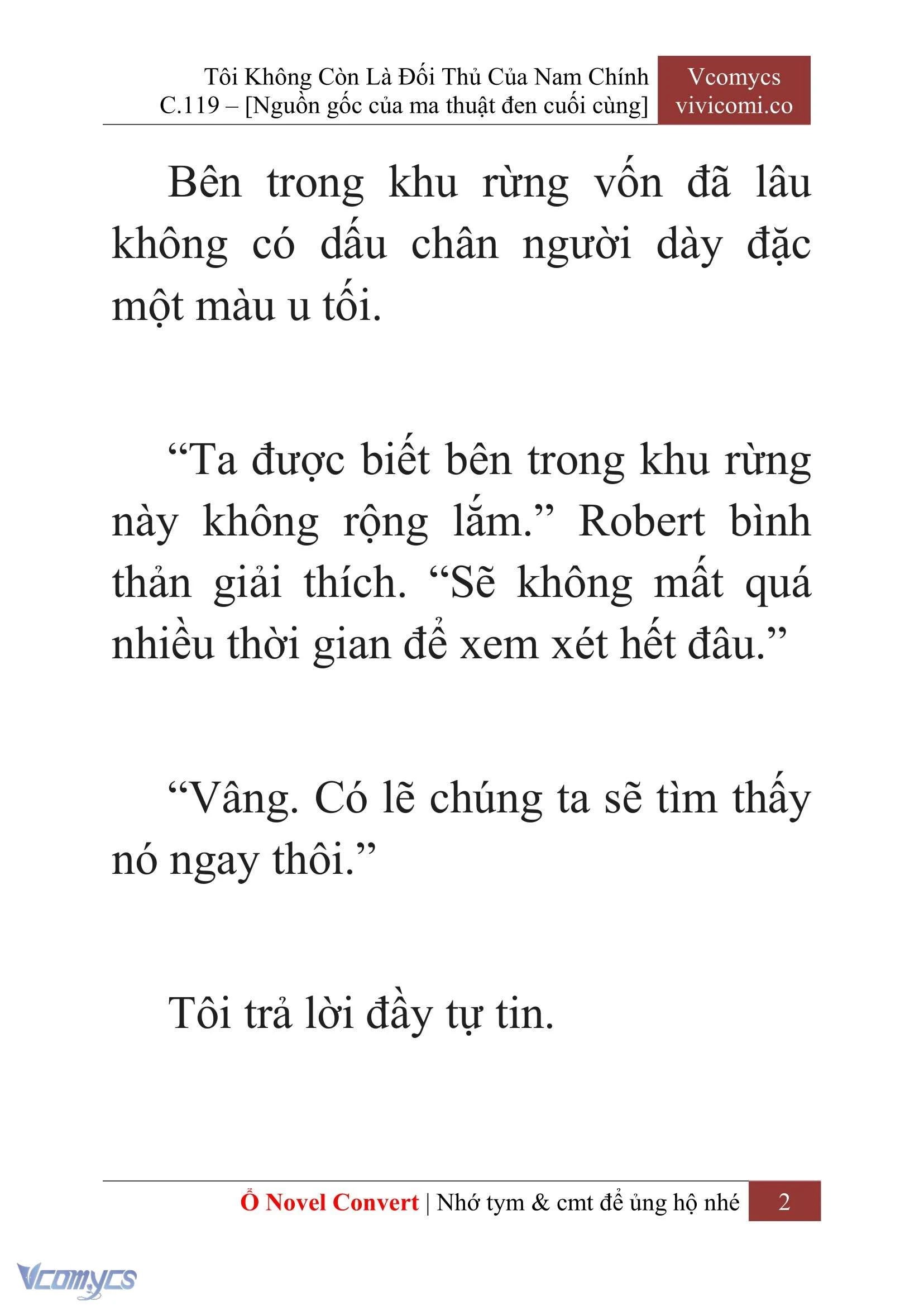 [Novel] Tôi Không Còn Là Đối Thủ Của Nam Chính Chapter  119 - 4