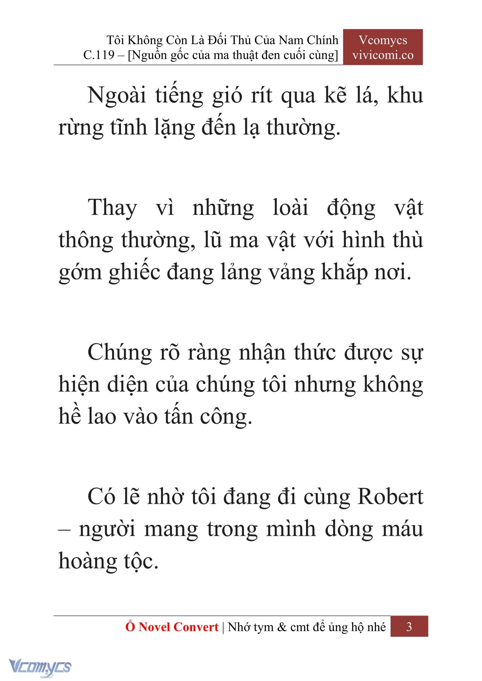 [Novel] Tôi Không Còn Là Đối Thủ Của Nam Chính Chapter  119 - 5