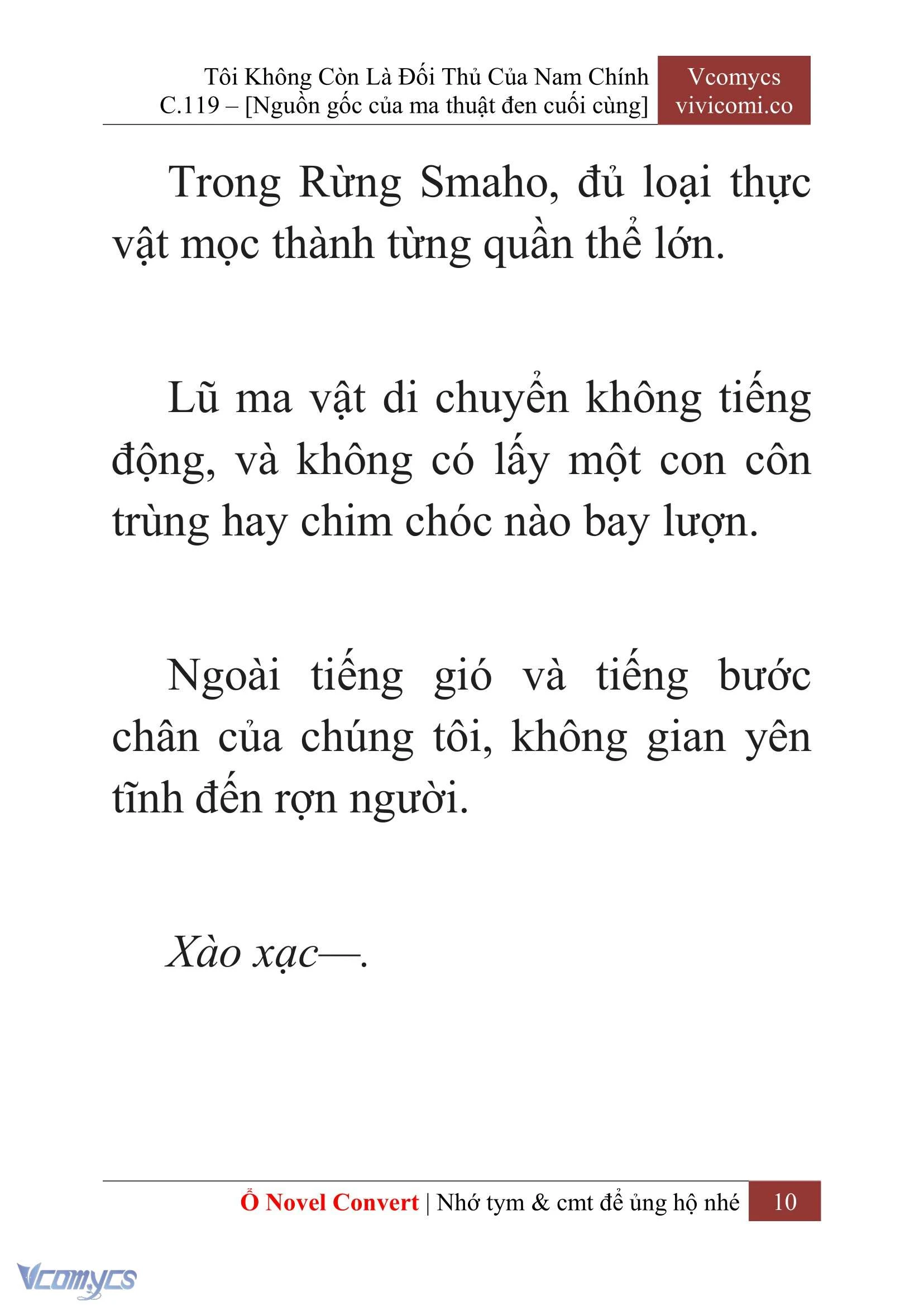 [Novel] Tôi Không Còn Là Đối Thủ Của Nam Chính Chapter  119 - 12