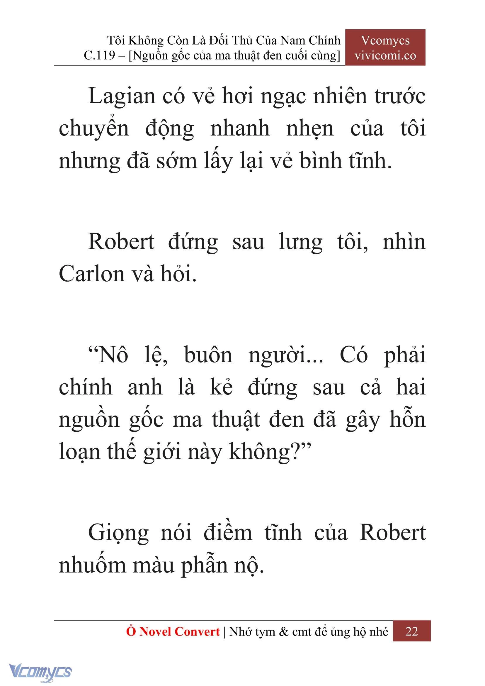 [Novel] Tôi Không Còn Là Đối Thủ Của Nam Chính Chapter  119 - 24
