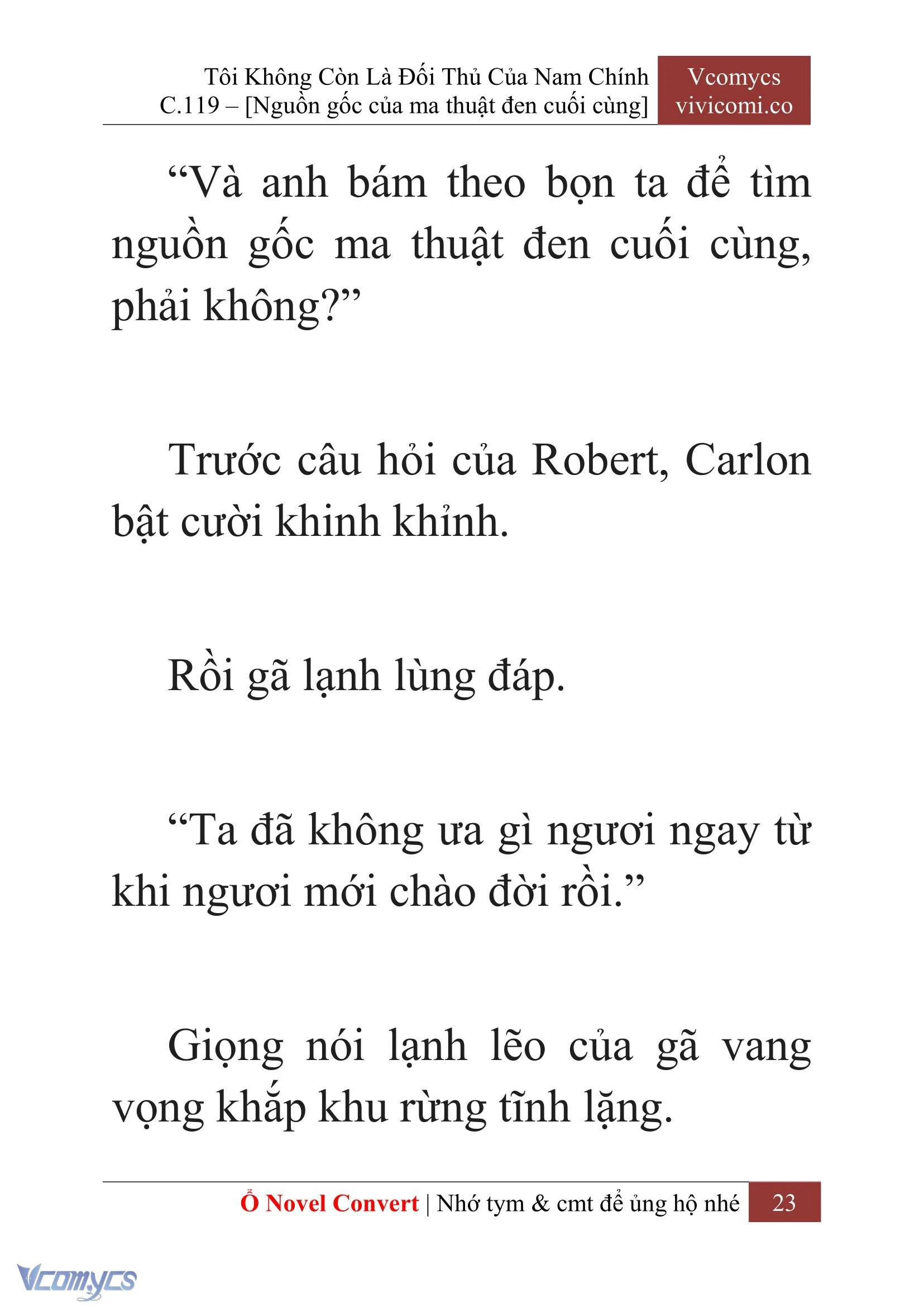 [Novel] Tôi Không Còn Là Đối Thủ Của Nam Chính Chapter  119 - 25