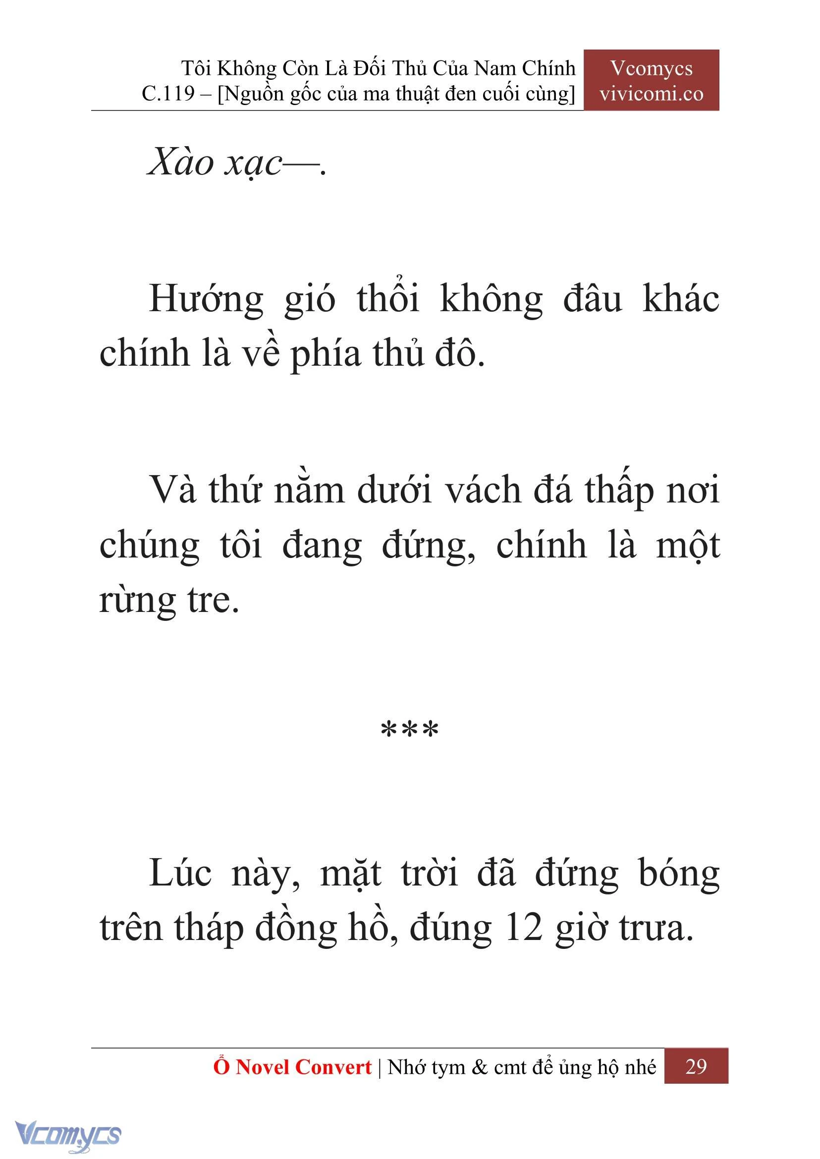 [Novel] Tôi Không Còn Là Đối Thủ Của Nam Chính Chapter  119 - 31