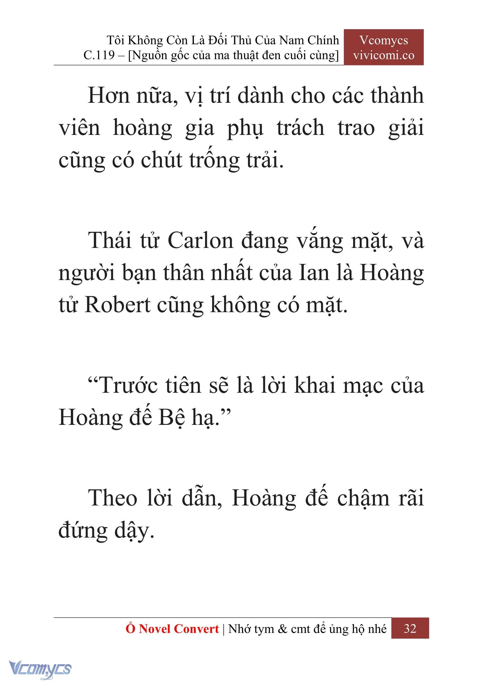 [Novel] Tôi Không Còn Là Đối Thủ Của Nam Chính Chapter  119 - 34