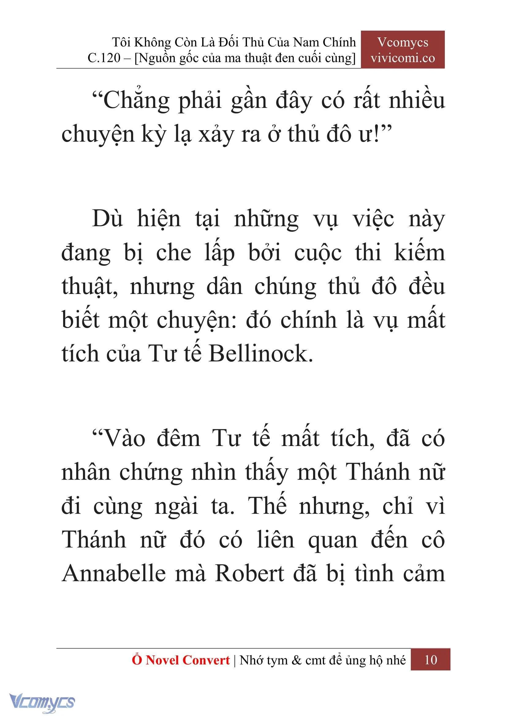 [Novel] Tôi Không Còn Là Đối Thủ Của Nam Chính Chapter  120 - 12