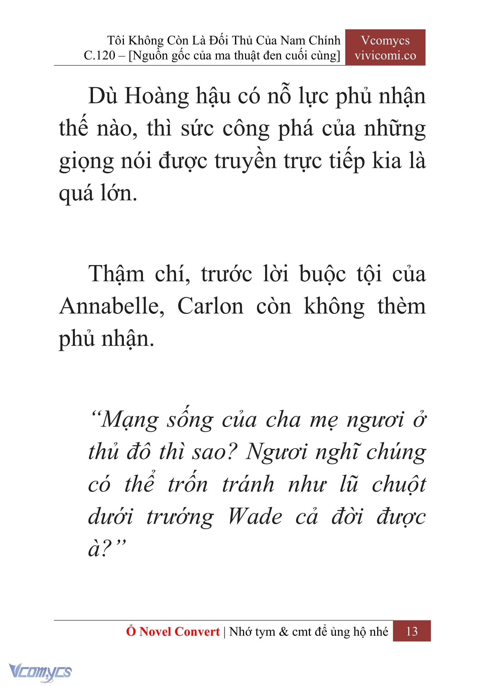 [Novel] Tôi Không Còn Là Đối Thủ Của Nam Chính Chapter  120 - 15
