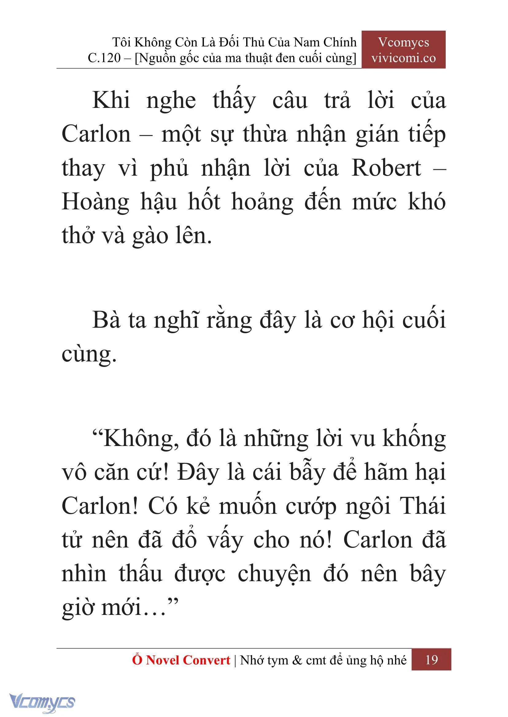 [Novel] Tôi Không Còn Là Đối Thủ Của Nam Chính Chapter  120 - 21