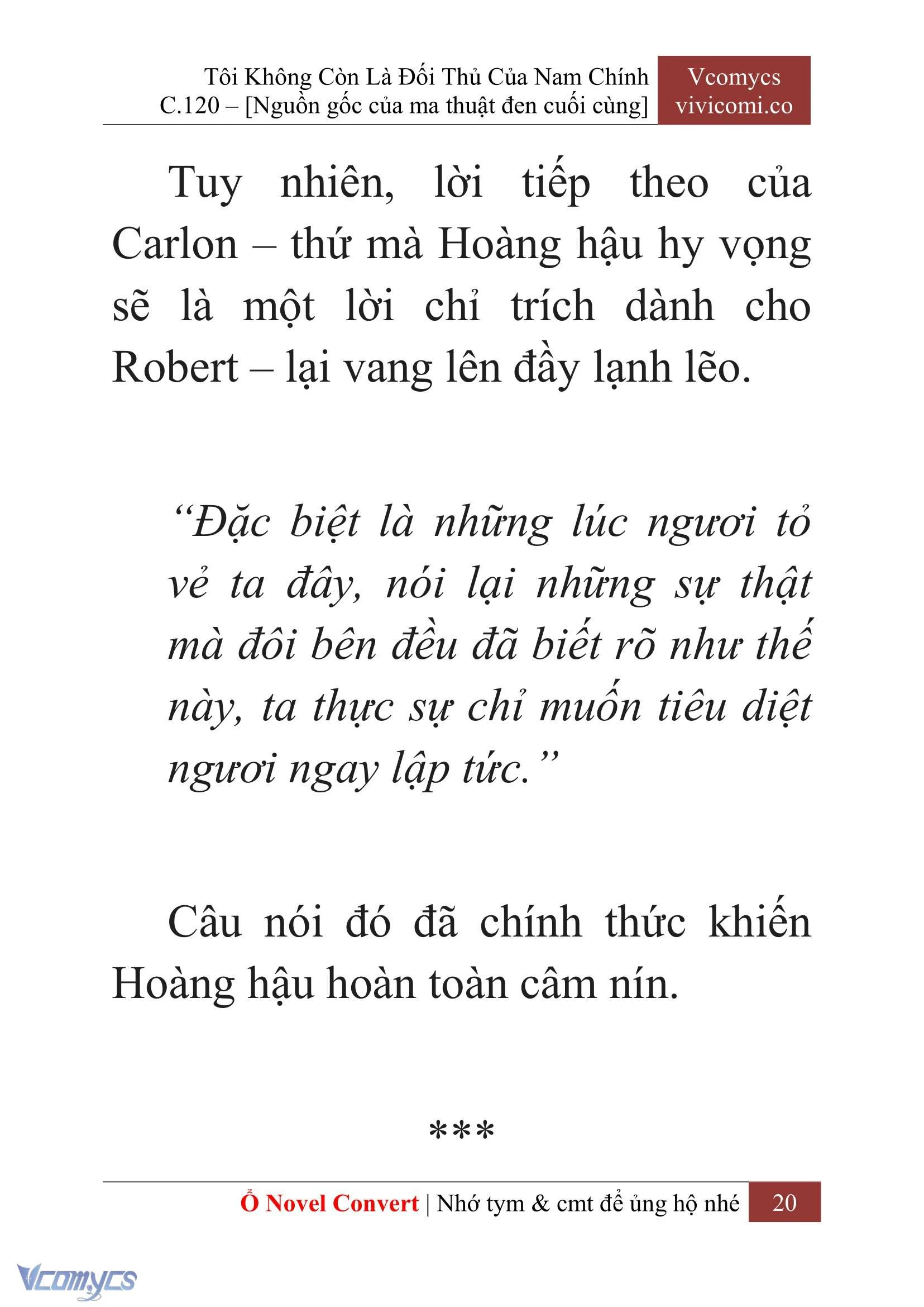 [Novel] Tôi Không Còn Là Đối Thủ Của Nam Chính Chapter  120 - 22